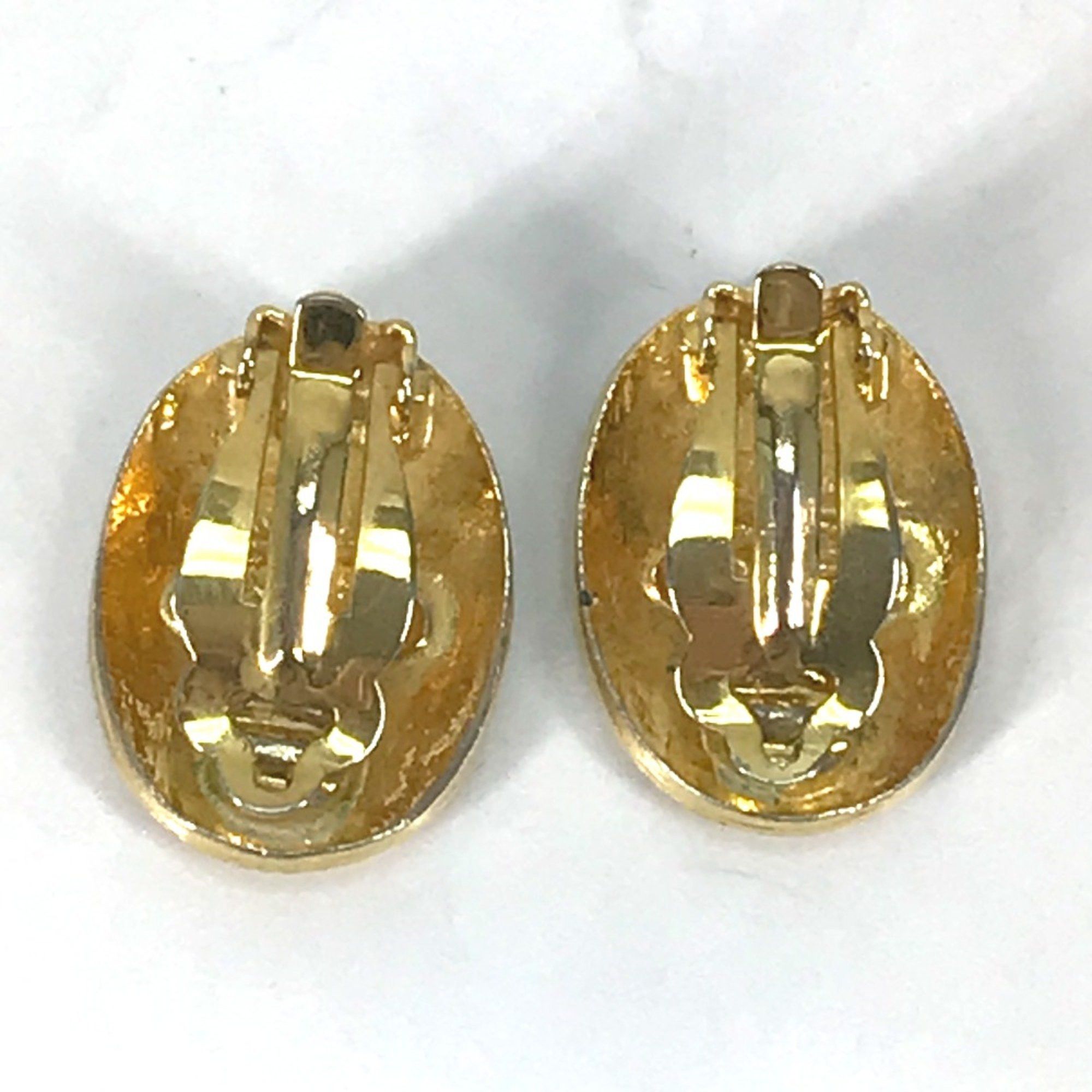 Chanel Chanel vintage Accessories Earrings Gold Size ONE SIZE - 2 Thumbnail