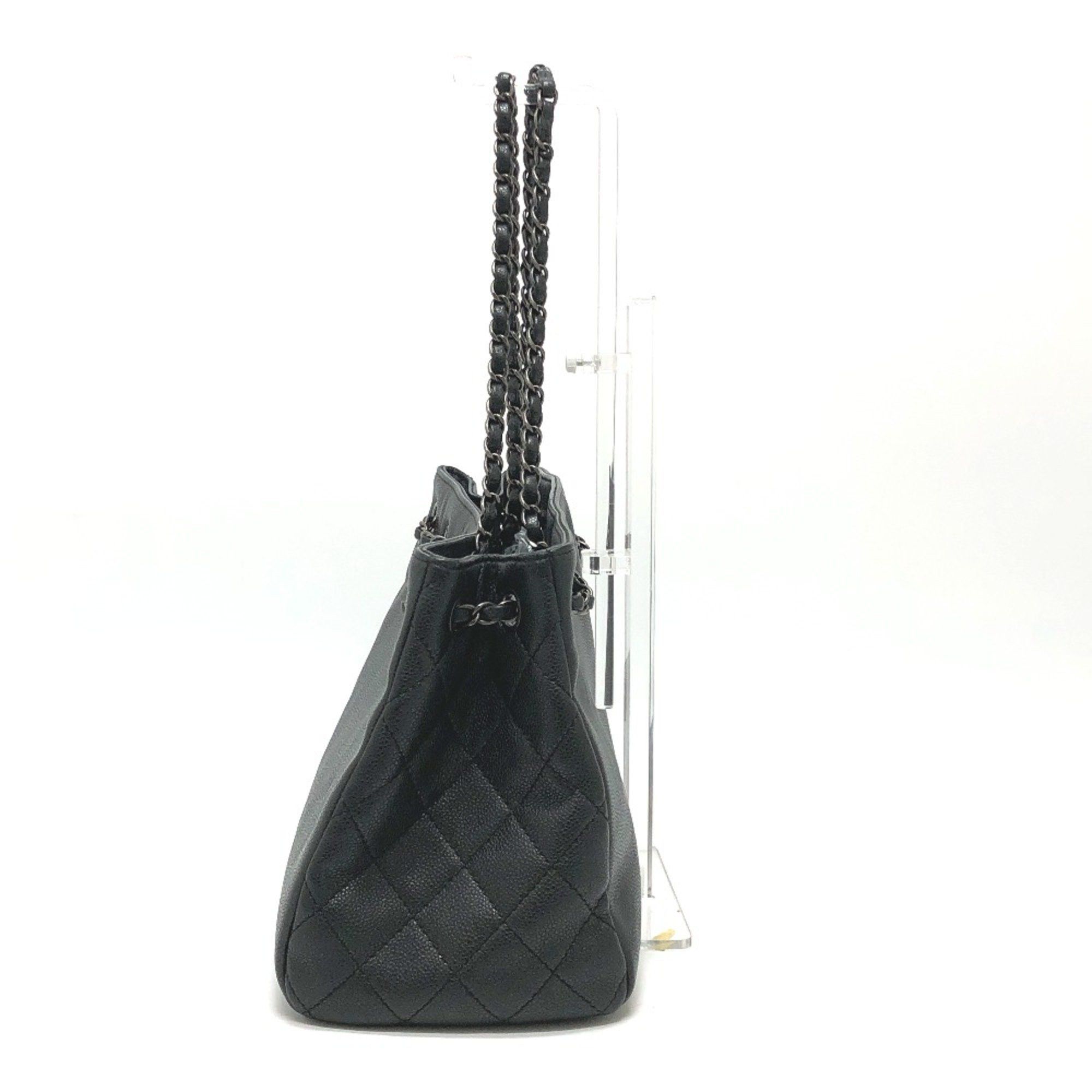 Chanel Chanel CC Mark Chain Bag Hand Bag Shoulder Bag gray Black Size ONE SIZE - 4 Thumbnail