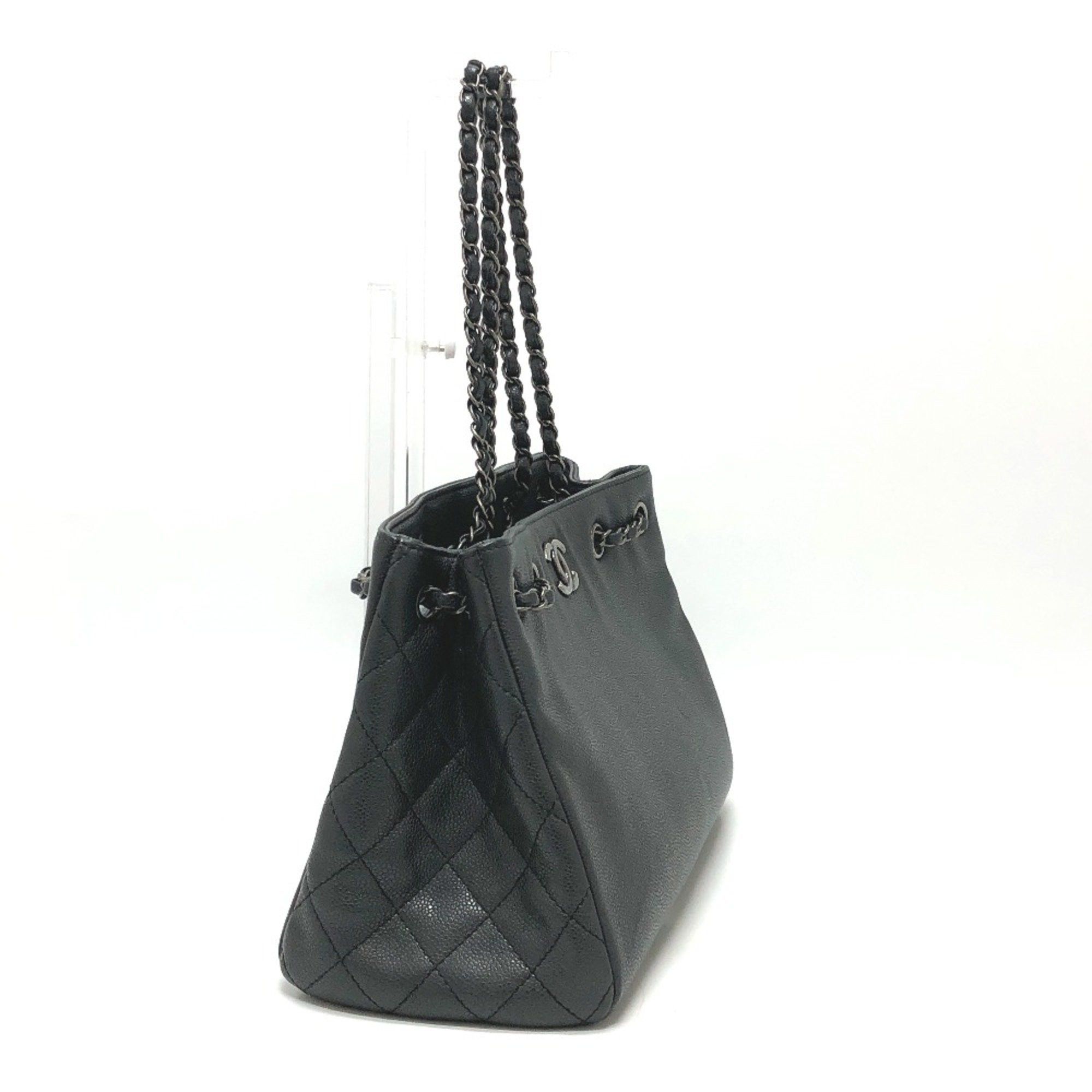 Chanel Chanel CC Mark Chain Bag Hand Bag Shoulder Bag gray Black Size ONE SIZE - 3 Thumbnail