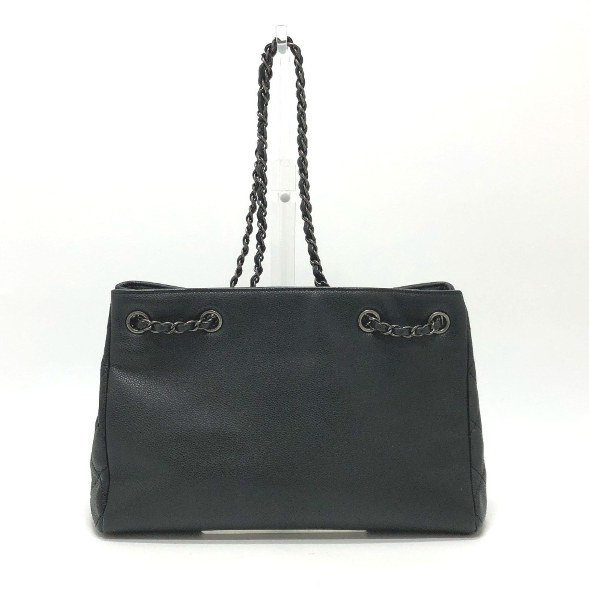 Chanel Chanel CC Mark Chain Bag Hand Bag Shoulder Bag gray Black Size ONE SIZE - 2 Thumbnail