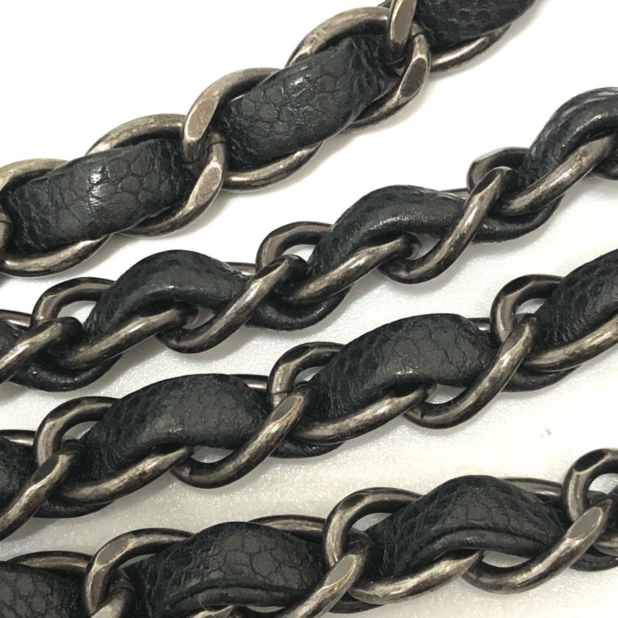 Chanel Chanel CC Mark Chain Bag Hand Bag Shoulder Bag gray Black Size ONE SIZE - 10 Thumbnail