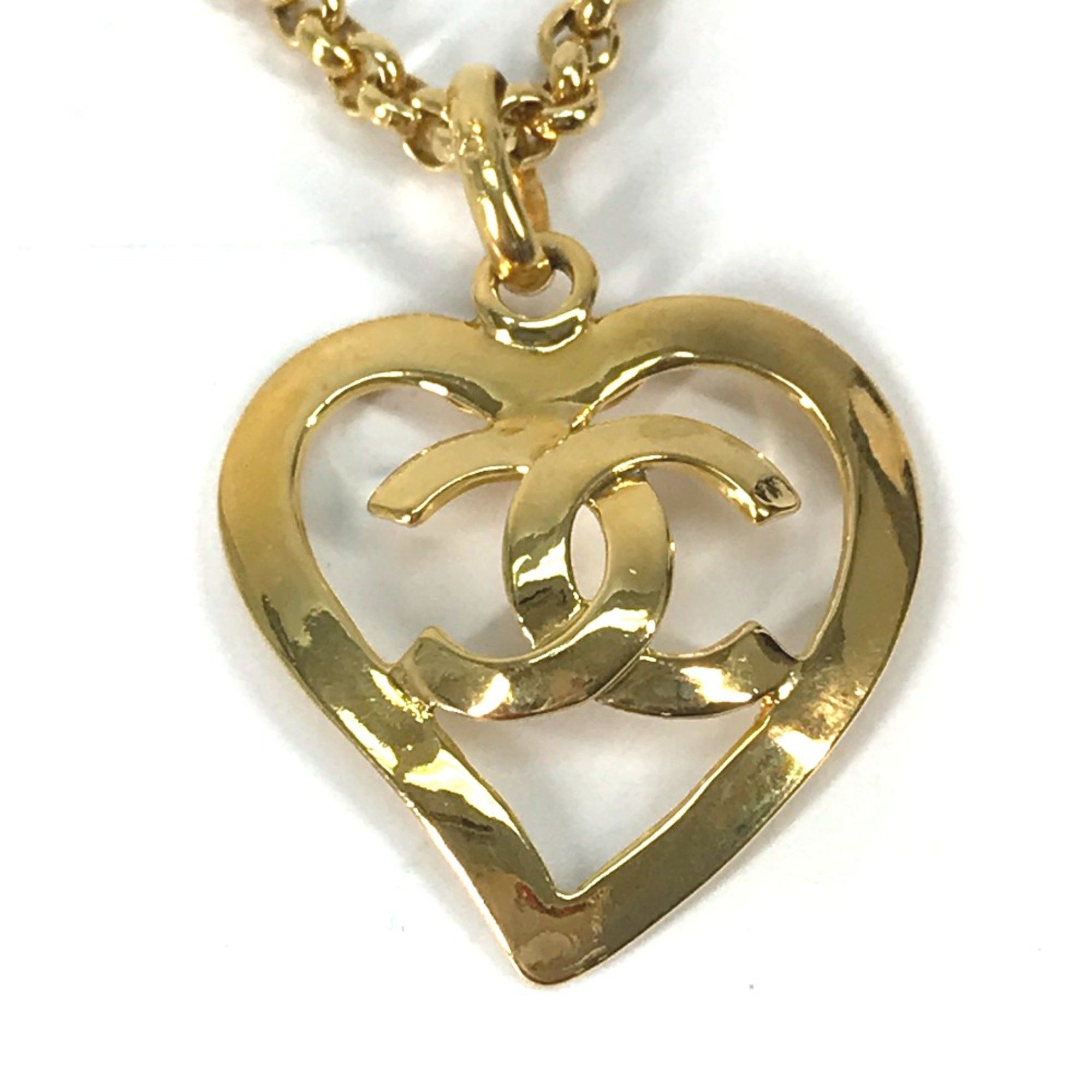 Chanel Chanel vintage Chain accessories Necklace Gold Size ONE SIZE - 2 Thumbnail