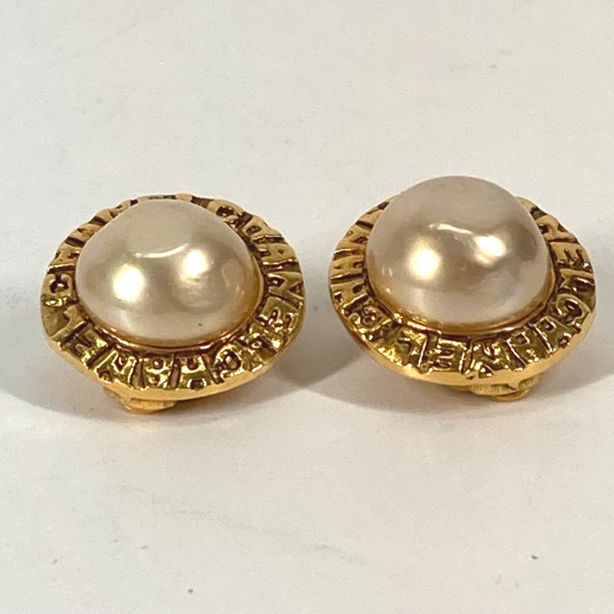 Chanel Chanel vintage Accessories Earrings Gold Size ONE SIZE - 2 Thumbnail