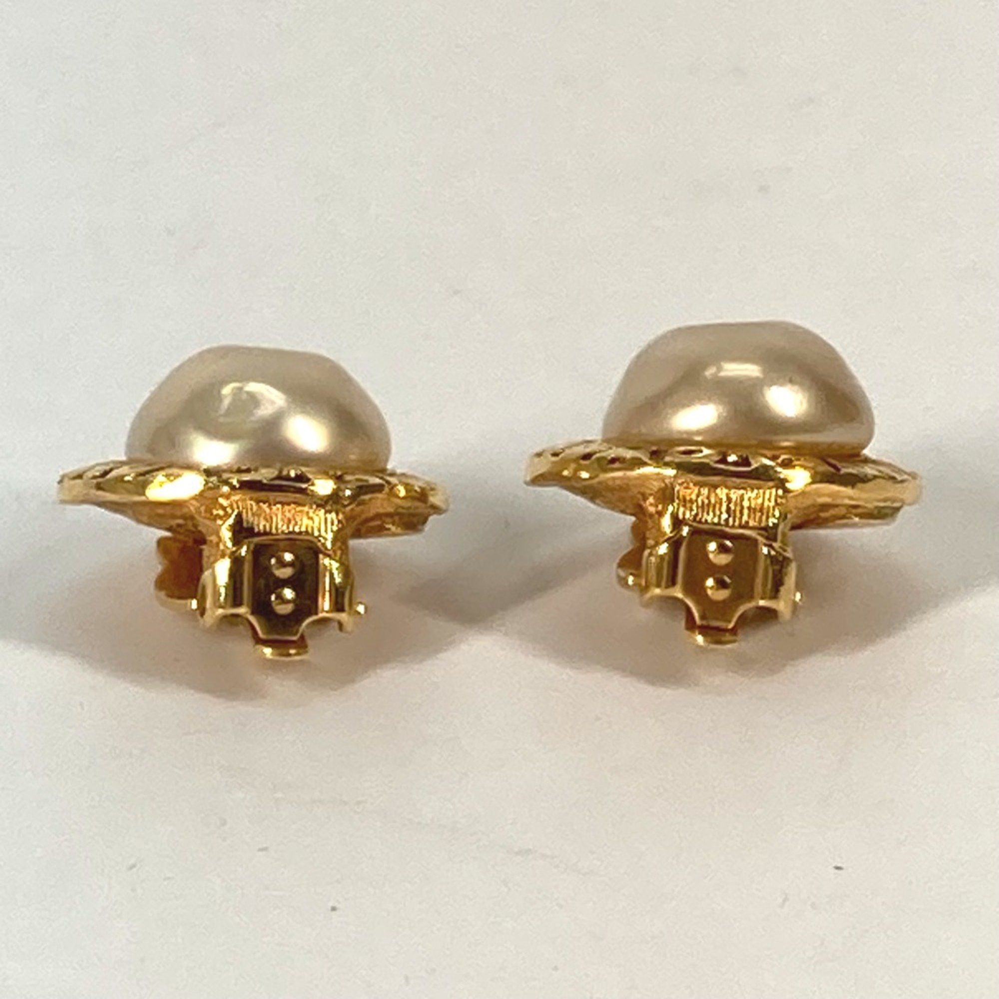 Chanel Chanel vintage Accessories Earrings Gold Size ONE SIZE - 3 Thumbnail