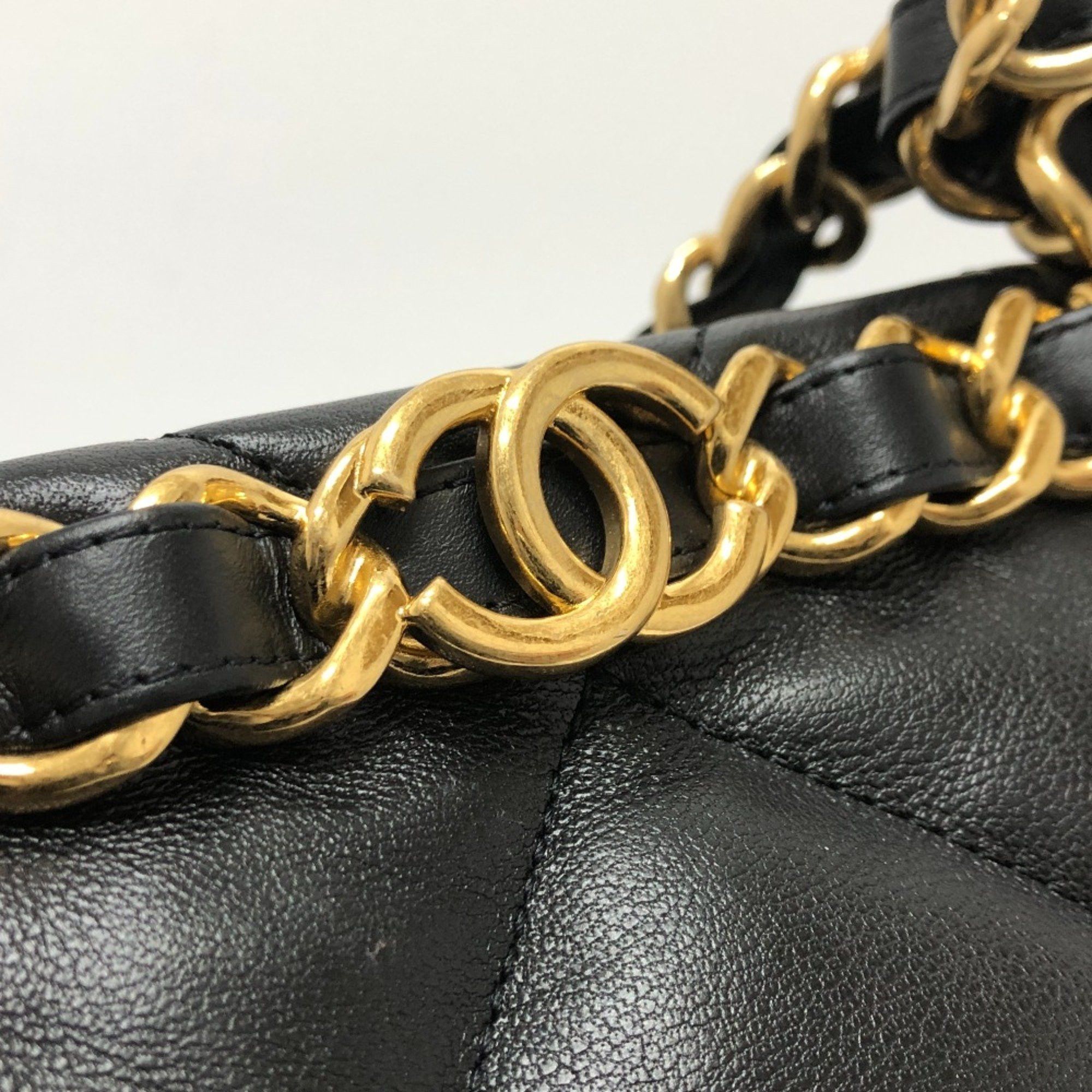 Chanel Chanel AS3502 CC Mark CC Chain bag Shoulder Shoulder Bag Black GoldHardware Size ONE SIZE - 9 Thumbnail