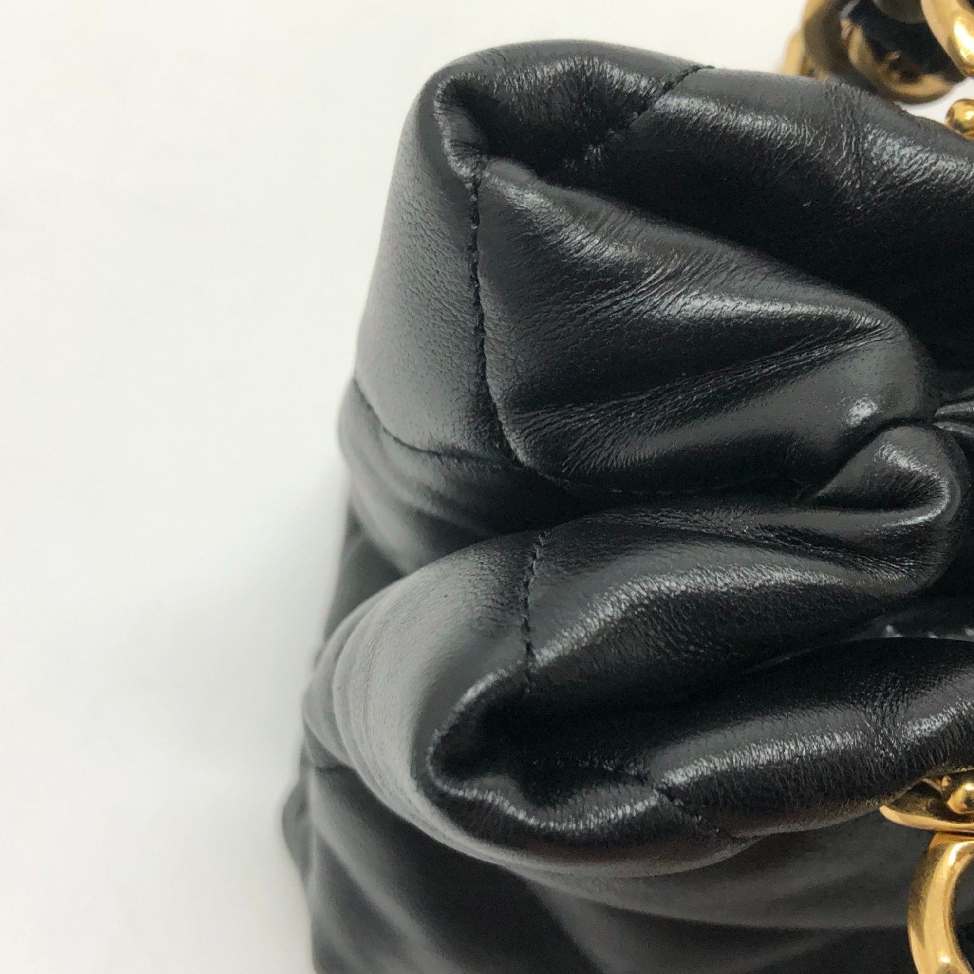 Chanel Chanel AS3502 CC Mark CC Chain bag Shoulder Shoulder Bag Black GoldHardware Size ONE SIZE - 6 Thumbnail
