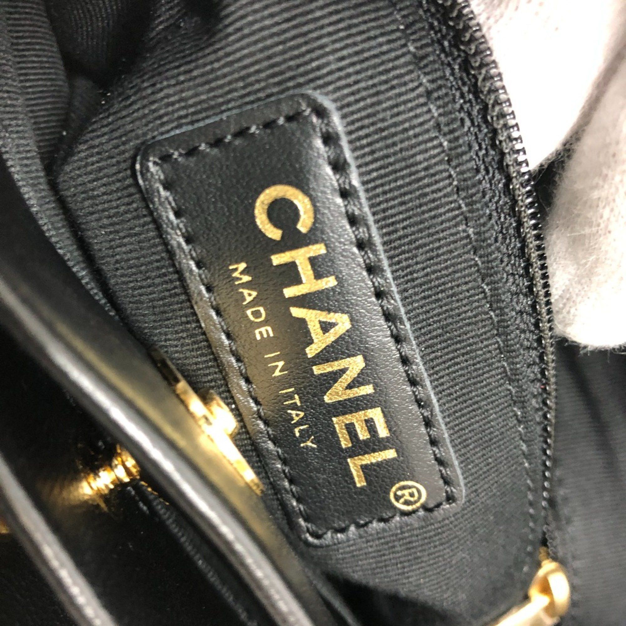 Chanel Chanel AS3502 CC Mark CC Chain bag Shoulder Shoulder Bag Black GoldHardware Size ONE SIZE - 14 Thumbnail