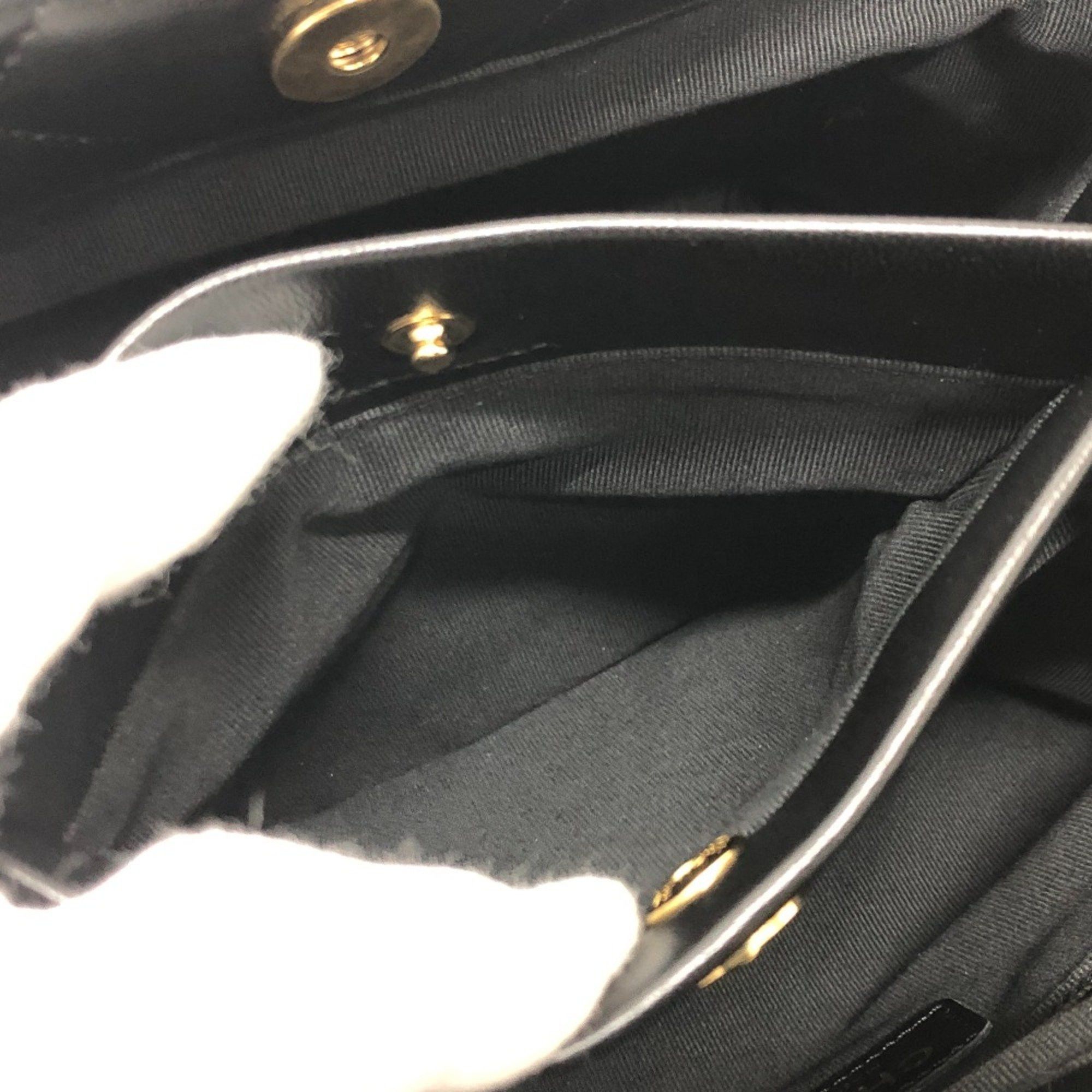 Chanel Chanel AS3502 CC Mark CC Chain bag Shoulder Shoulder Bag Black GoldHardware Size ONE SIZE - 13 Thumbnail
