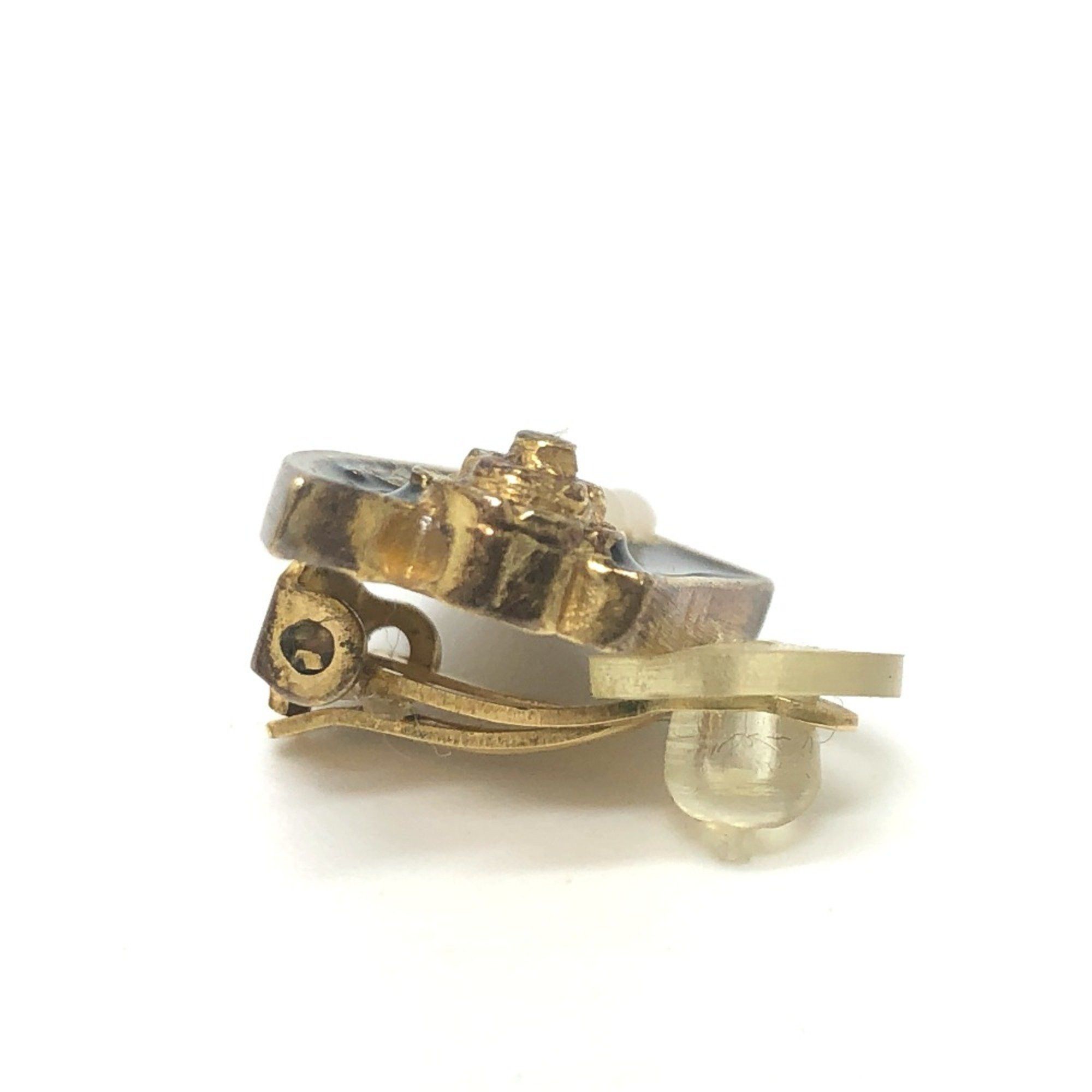 Chanel Chanel 02A Earrings Black GoldHardware Size ONE SIZE - 6 Thumbnail