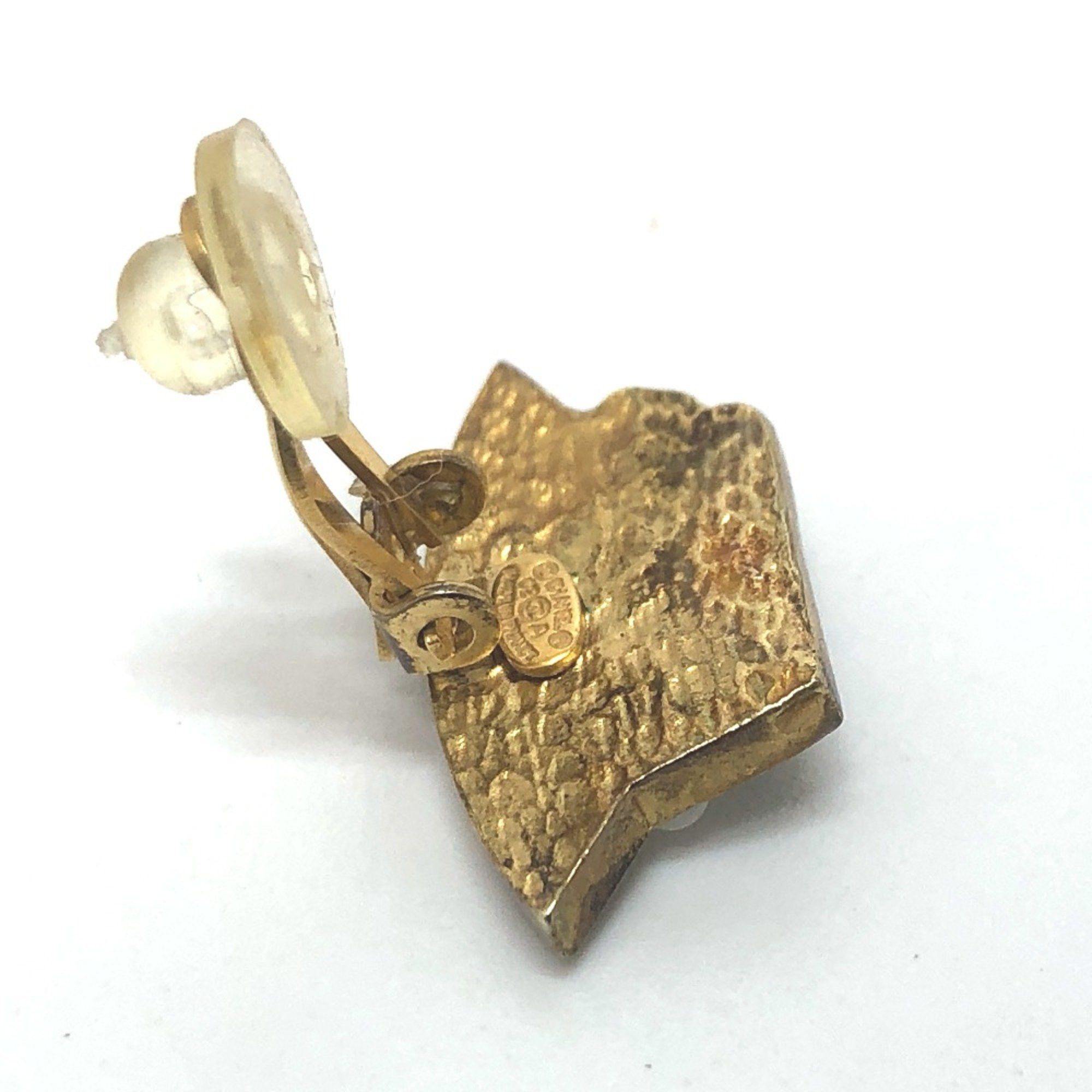 Chanel Chanel 02A Earrings Black GoldHardware Size ONE SIZE - 4 Thumbnail