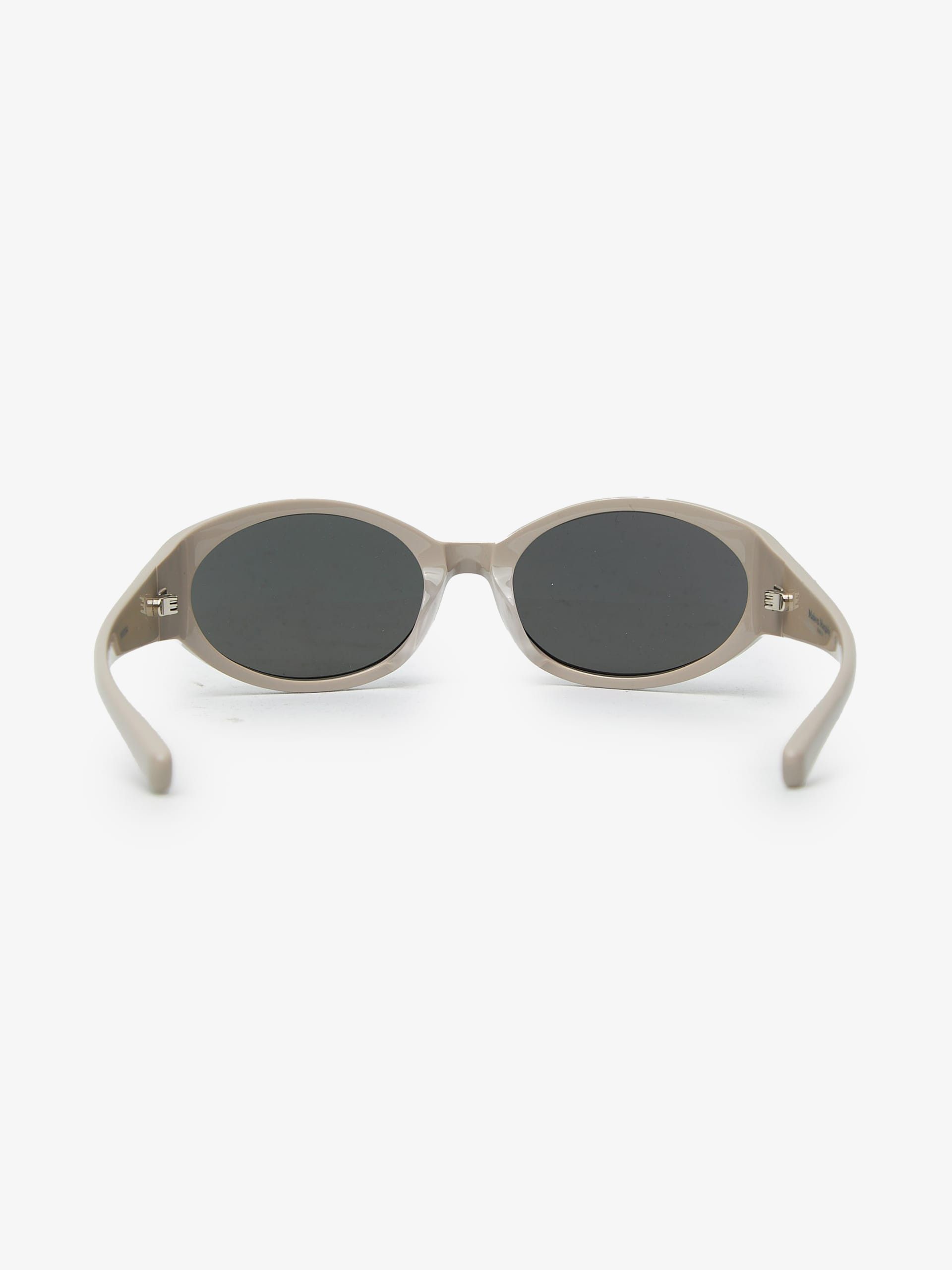 Maison Margiela Light Gray Logo Sunglasses Size ONE SIZE - 3 Thumbnail