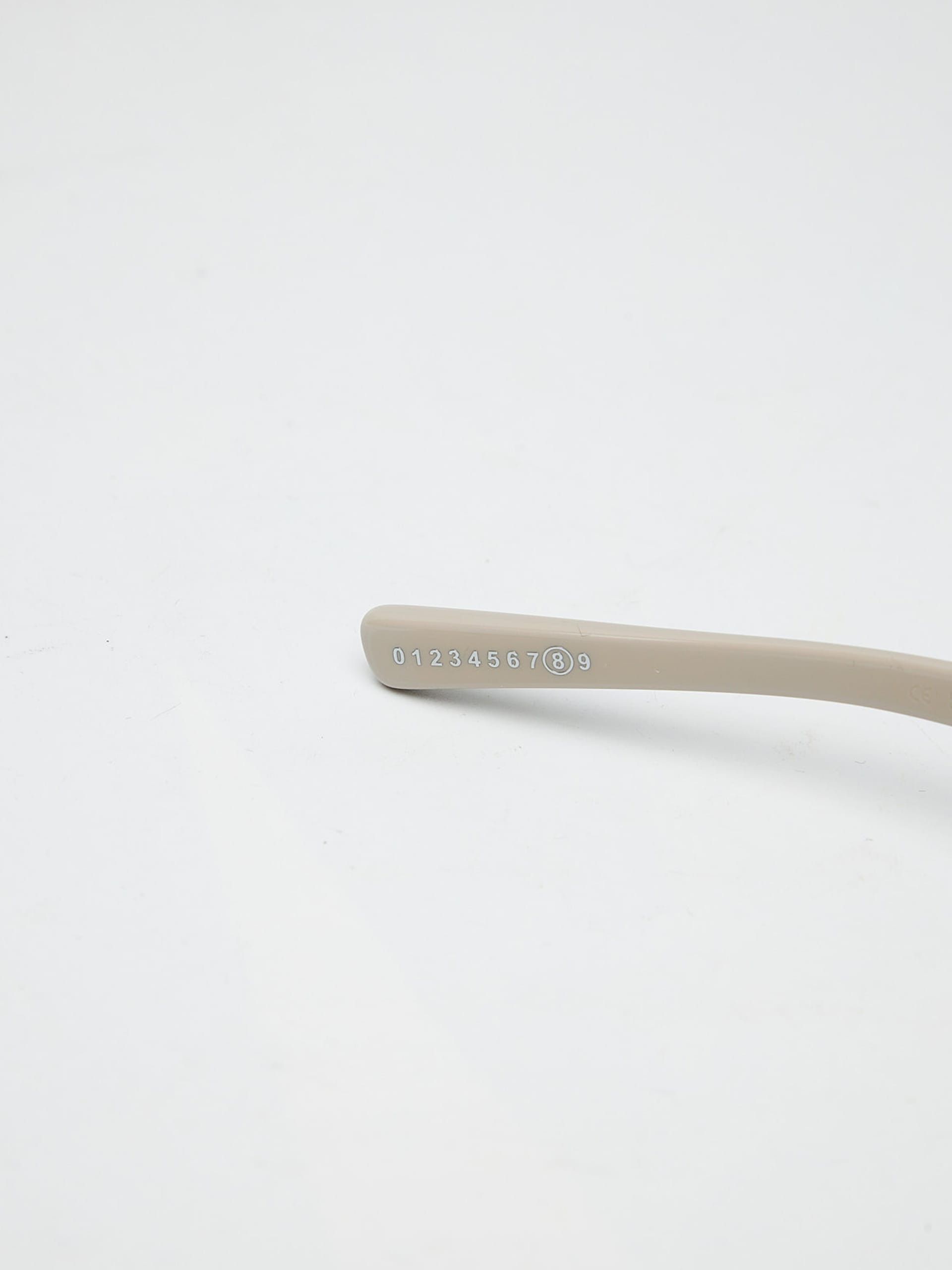 Maison Margiela Light Gray Logo Sunglasses Size ONE SIZE - 6 Thumbnail