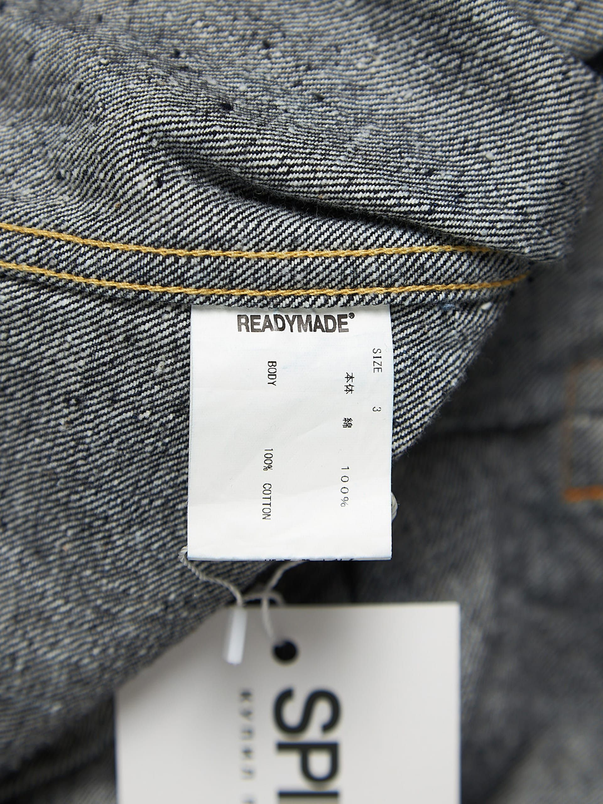 READYMADE Indigo Denim Cotton Jacket Size US L / EU 52-54 / 3 - 4 Thumbnail