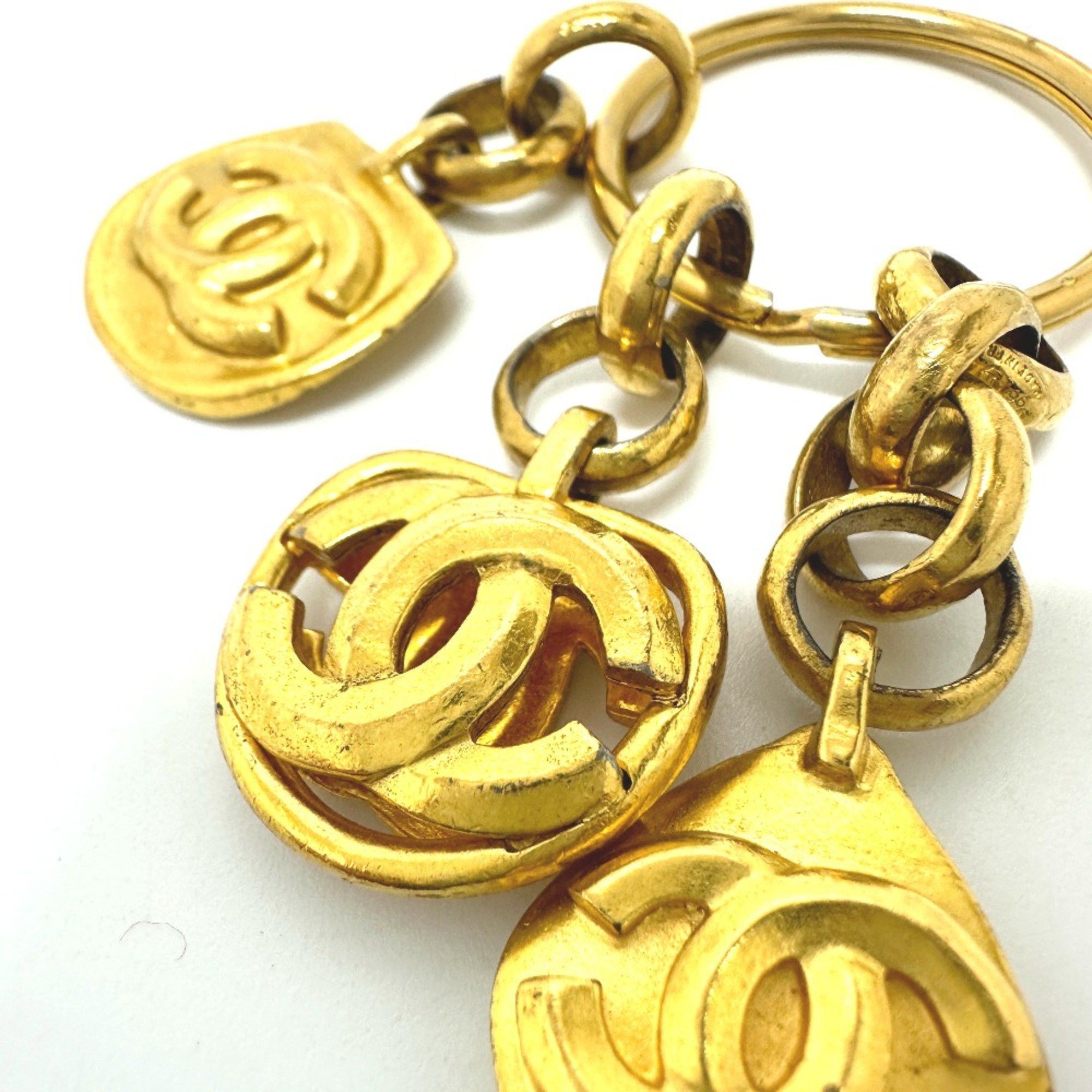 Chanel Chanel CC Mark Key Holder charm charm Gold Size ONE SIZE - 7 Thumbnail