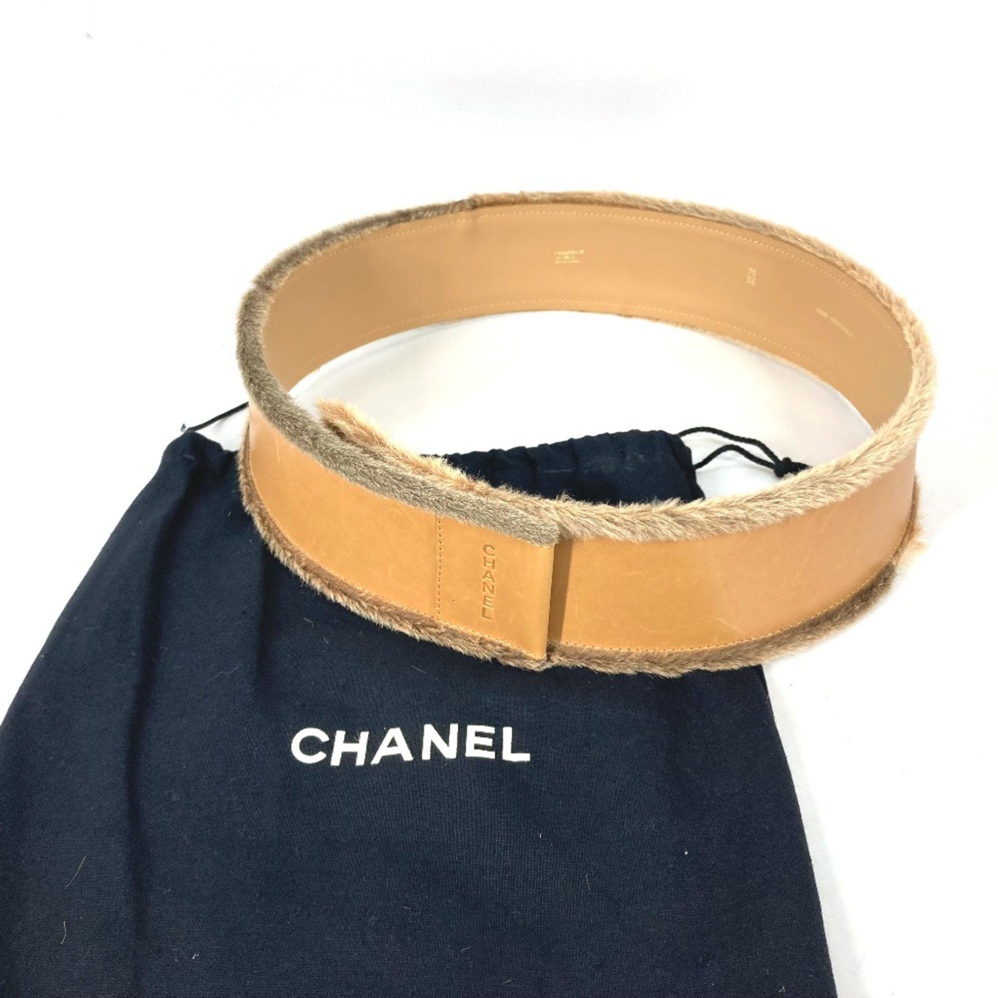 Chanel Chanel 01A belt Beige RedBased Size ONE SIZE - 11 Thumbnail