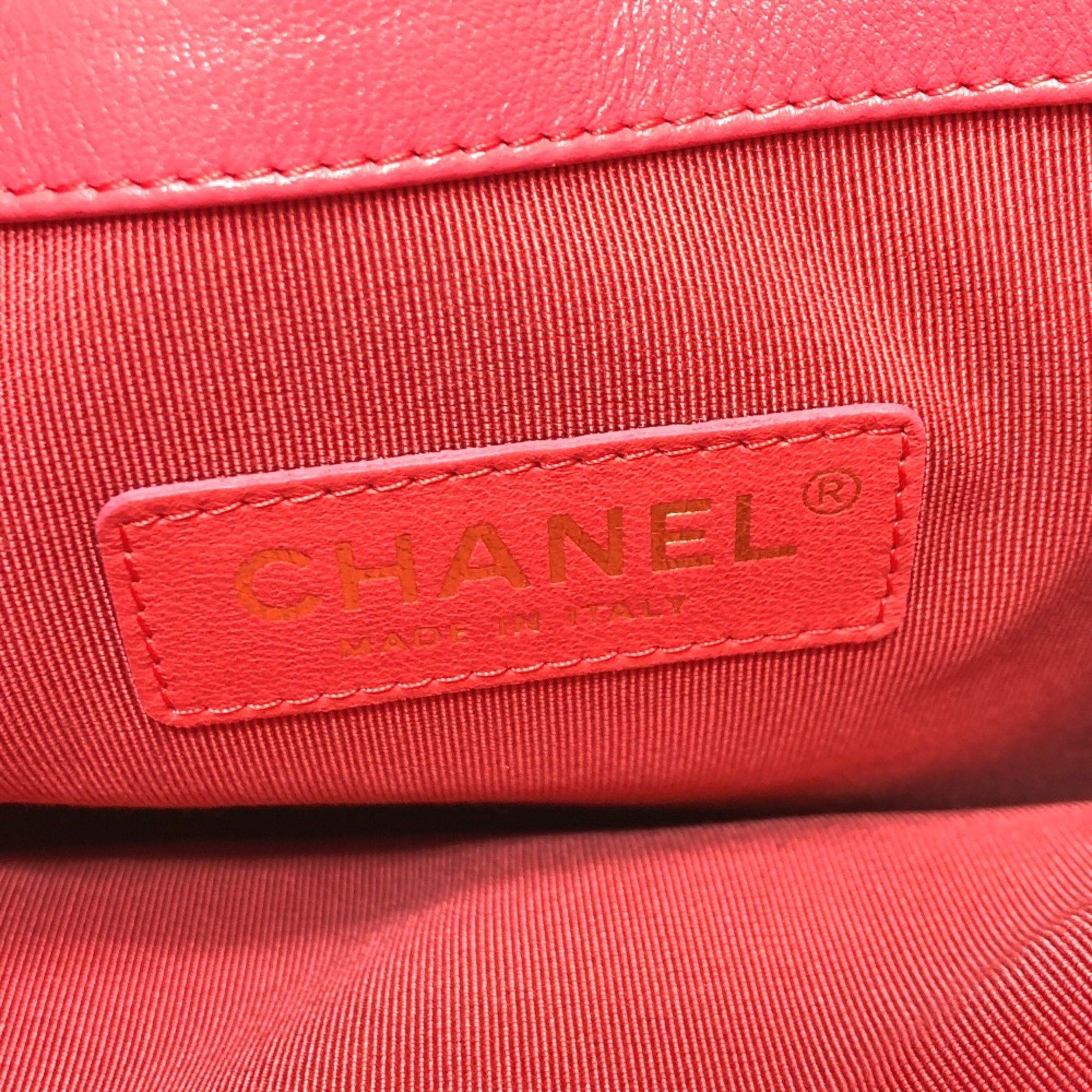 Chanel Chanel Chain Hand Bag pink GoldHardware Size ONE SIZE - 12 Thumbnail