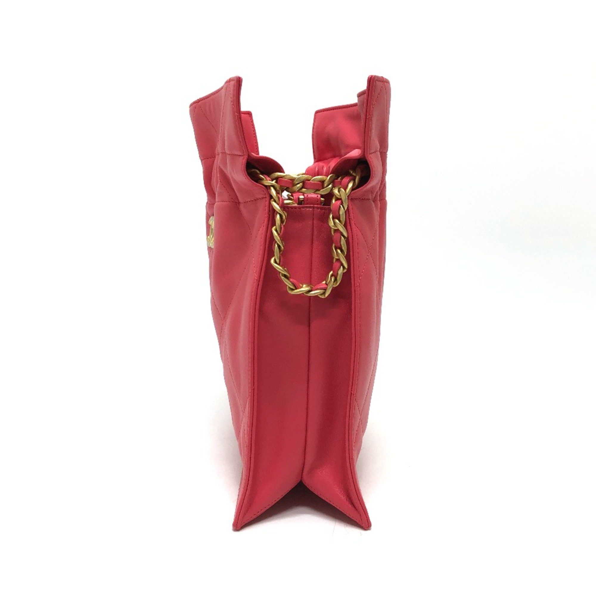 Chanel Chanel Chain Hand Bag pink GoldHardware Size ONE SIZE - 3 Thumbnail