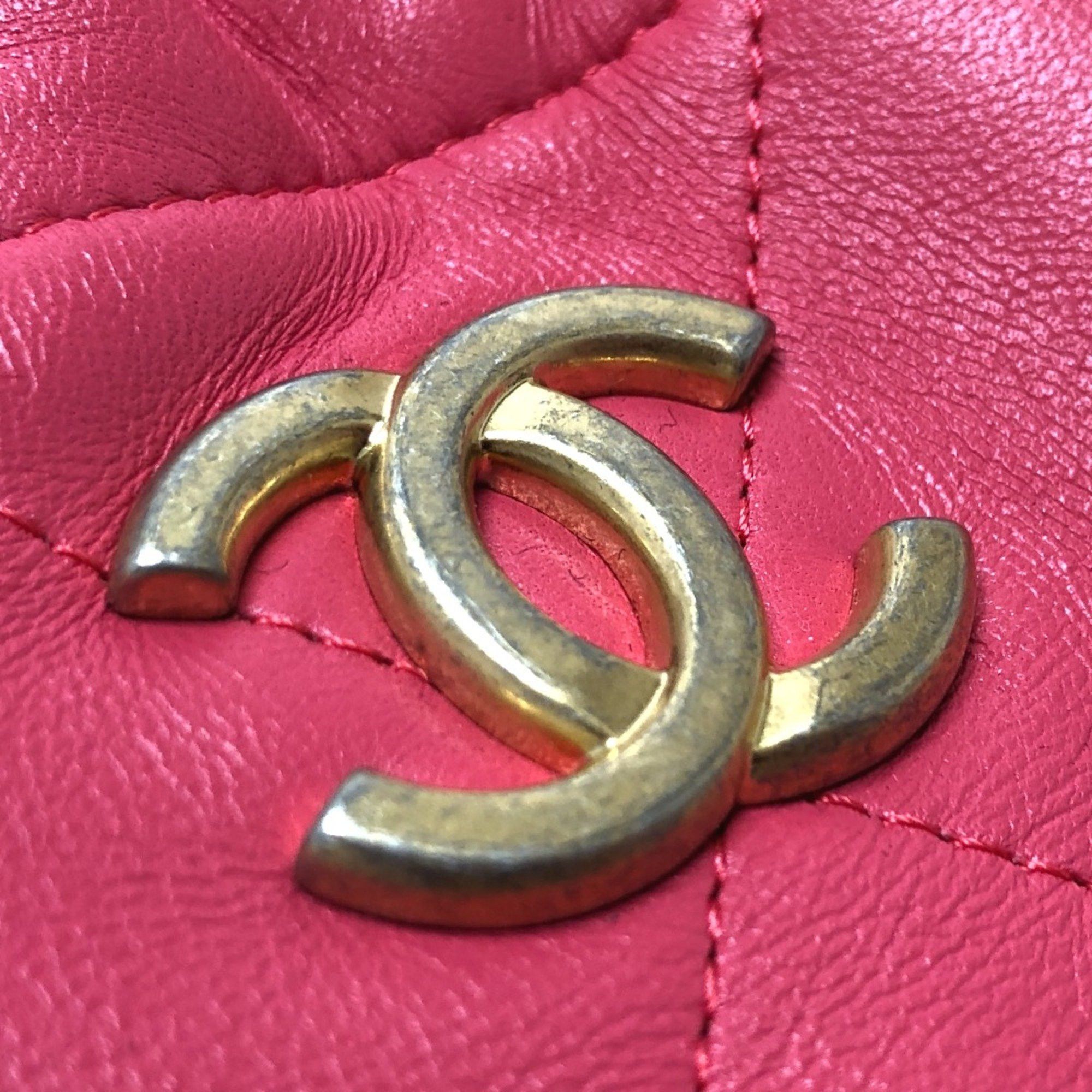 Chanel Chanel Chain Hand Bag pink GoldHardware Size ONE SIZE - 7 Thumbnail