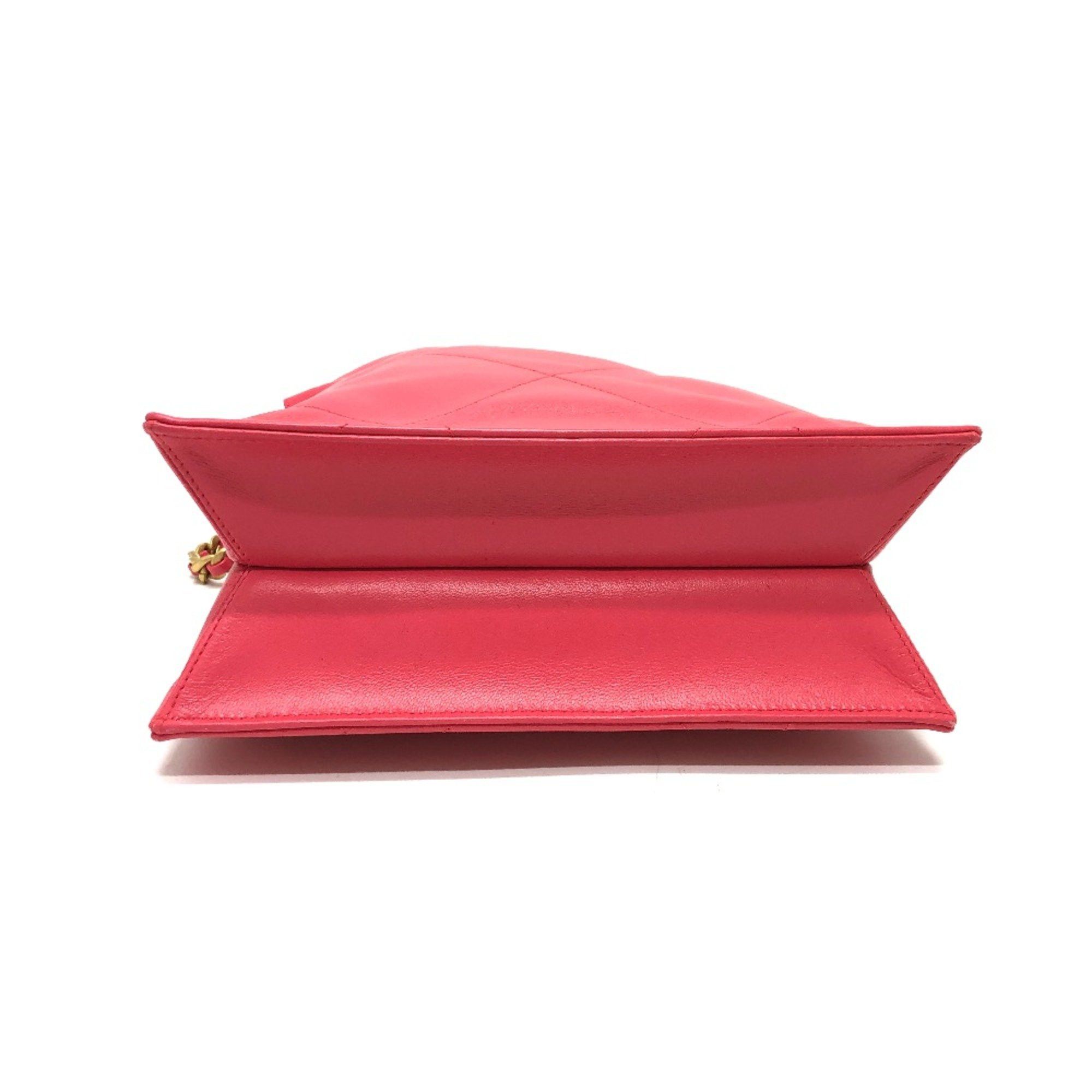 Chanel Chanel Chain Hand Bag pink GoldHardware Size ONE SIZE - 4 Thumbnail