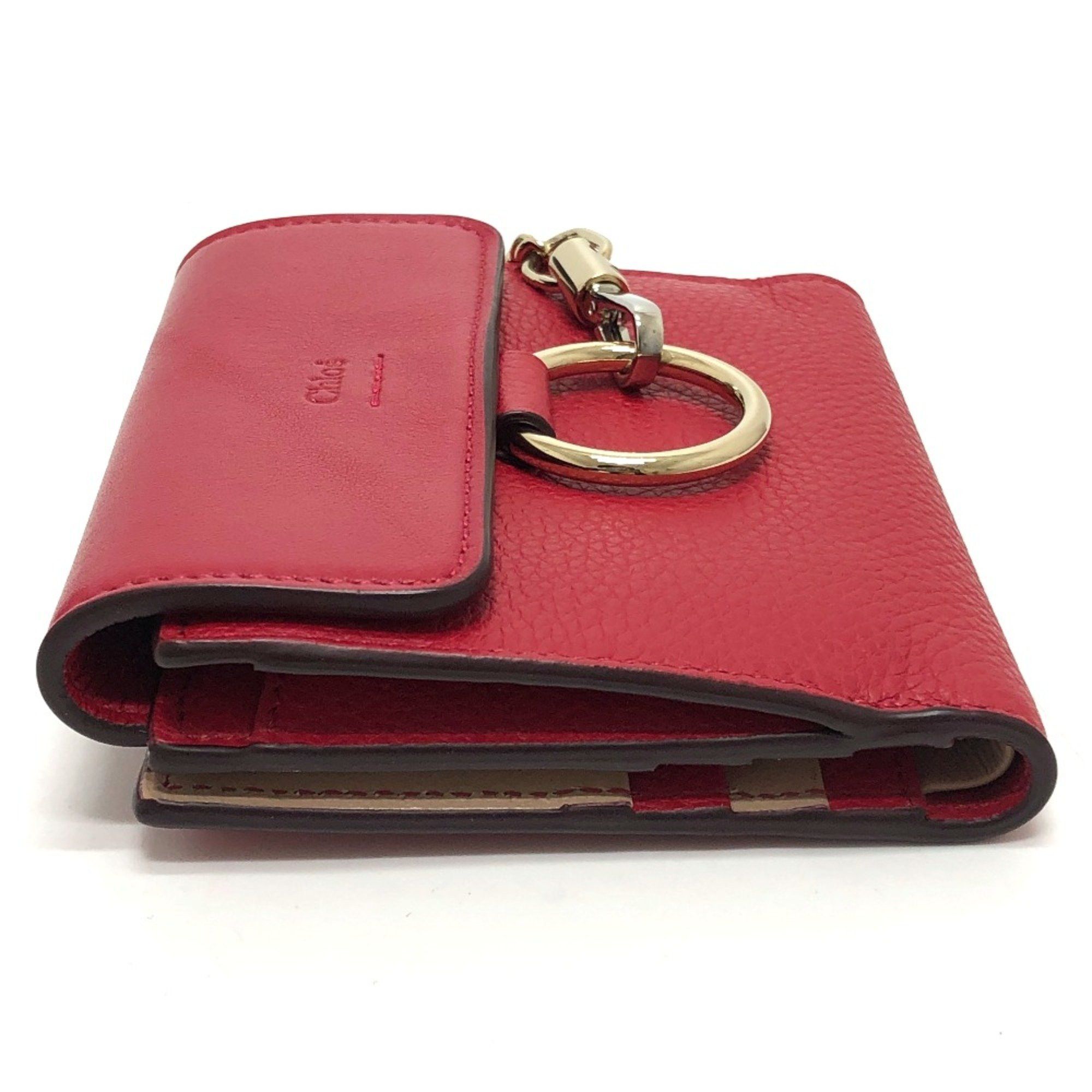Chloe Chloe Folded wallet Red Size ONE SIZE - 3 Thumbnail