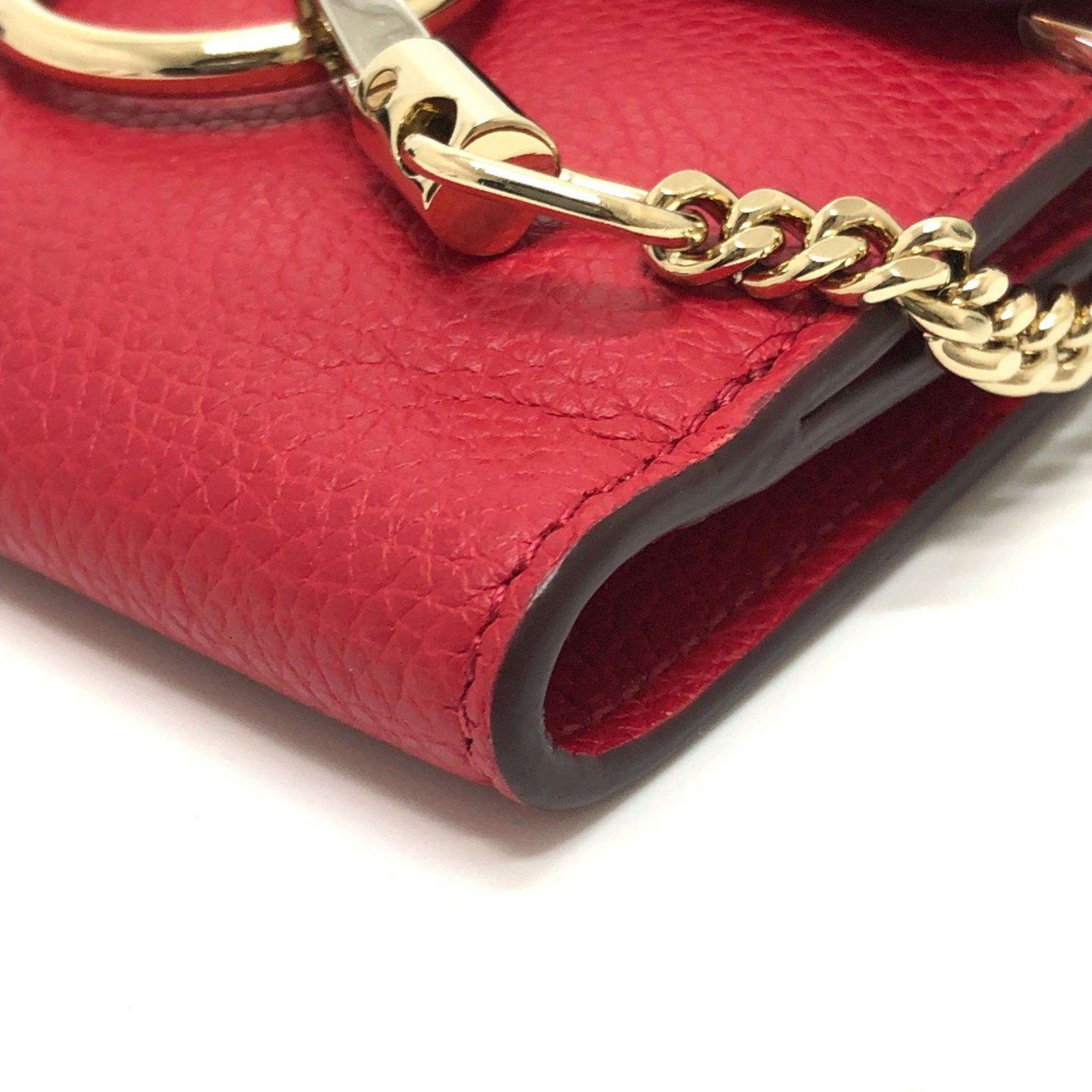 Chloe Chloe Folded wallet Red Size ONE SIZE - 6 Thumbnail