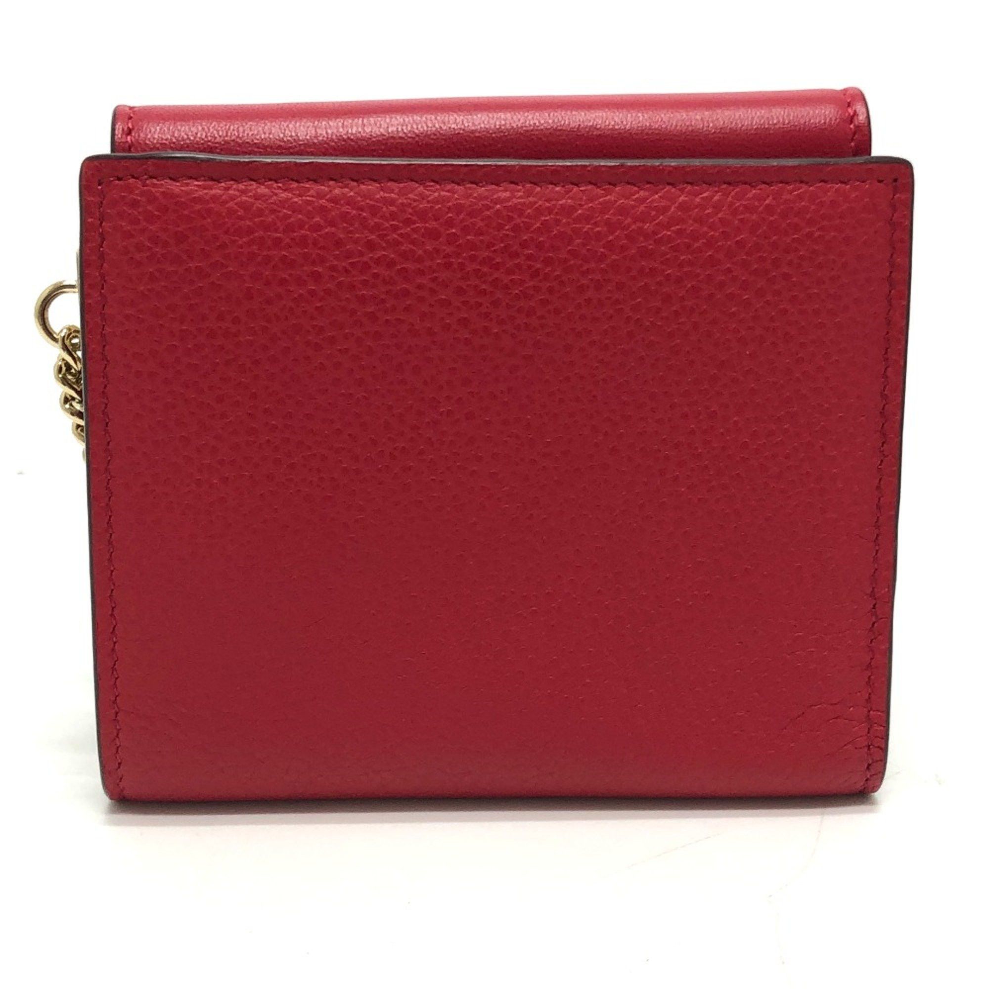 Chloe Chloe Folded wallet Red Size ONE SIZE - 2 Thumbnail