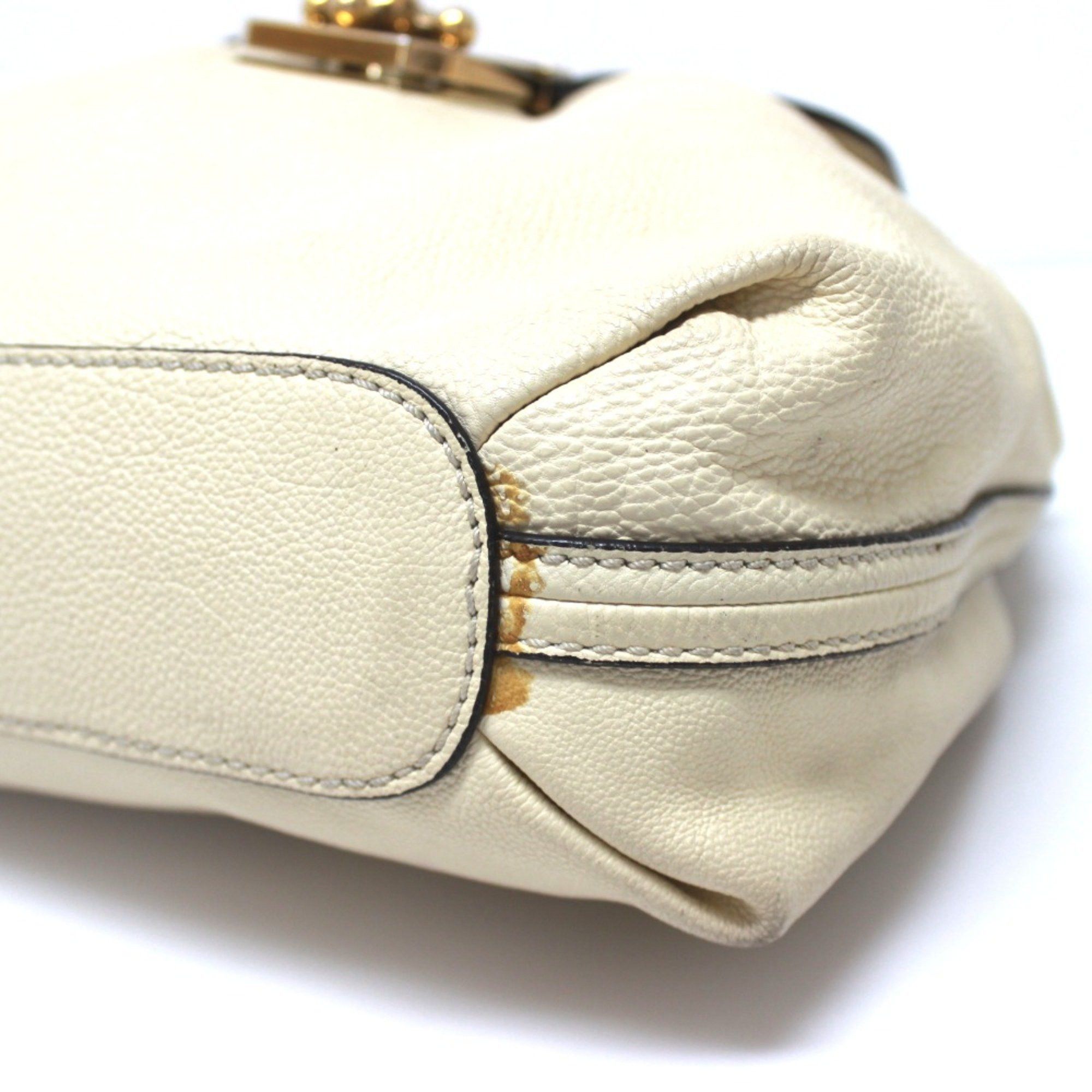 Chloe Chloe Bag 2WAY Hand Bag Shoulder Bag Beige Light Beige Size ONE SIZE - 6 Thumbnail