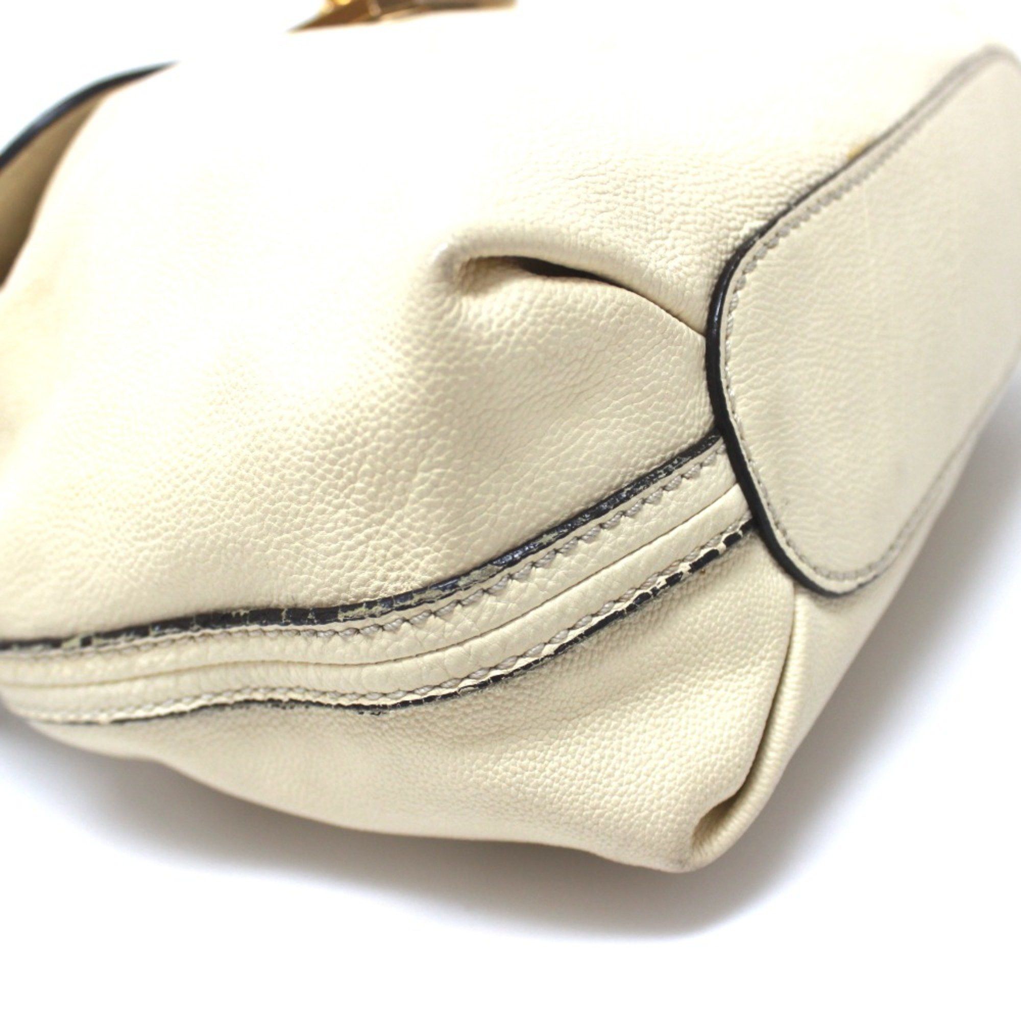 Chloe Chloe Bag 2WAY Hand Bag Shoulder Bag Beige Light Beige Size ONE SIZE - 4 Thumbnail