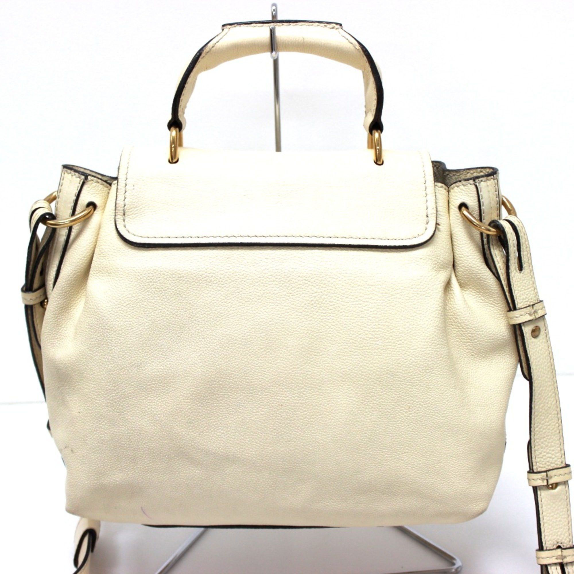 Chloe Chloe Bag 2WAY Hand Bag Shoulder Bag Beige Light Beige Size ONE SIZE - 2 Thumbnail