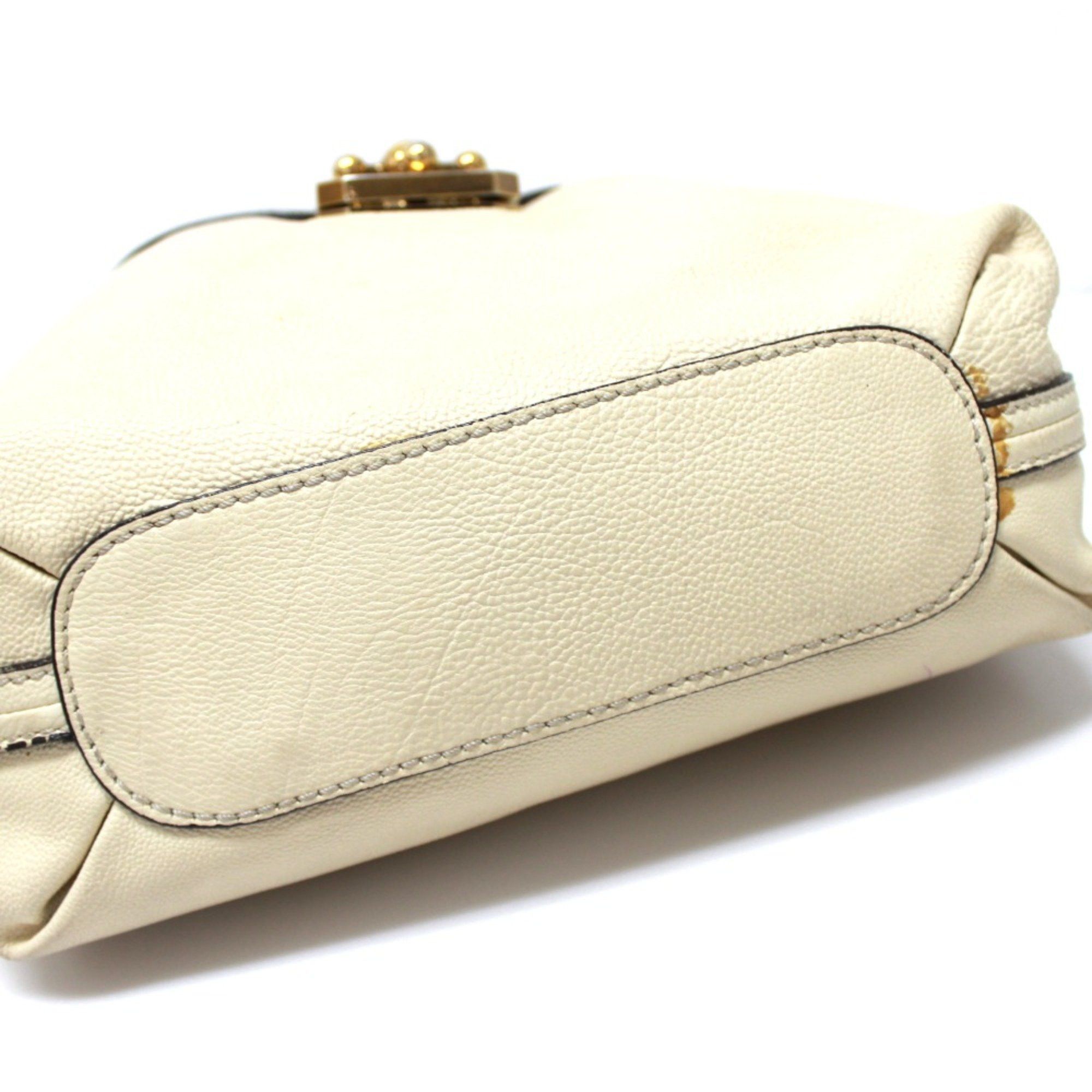 Chloe Chloe Bag 2WAY Hand Bag Shoulder Bag Beige Light Beige Size ONE SIZE - 5 Thumbnail
