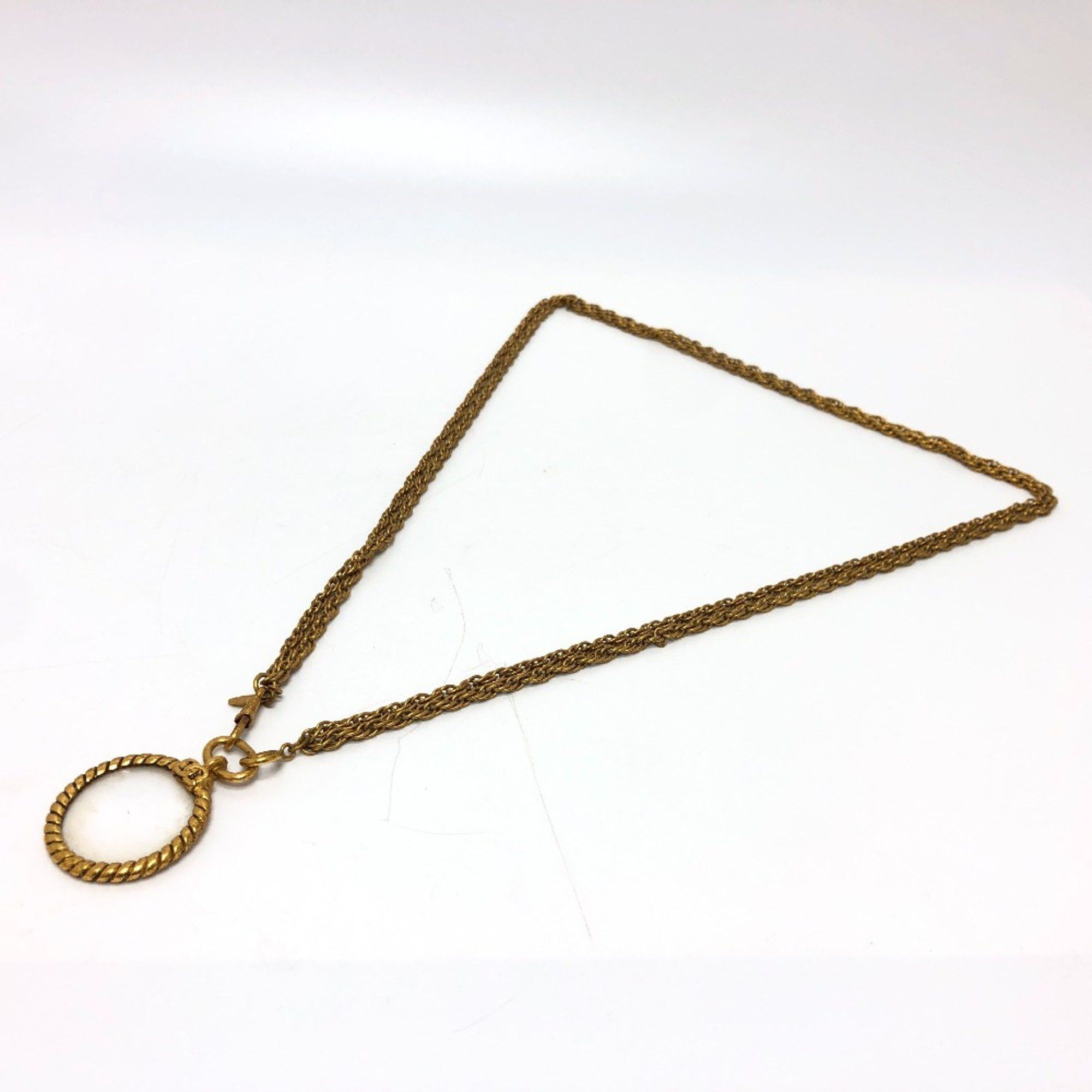 Chanel Chanel vintage Chain accessories Necklace Gold Size ONE SIZE - 5 Thumbnail
