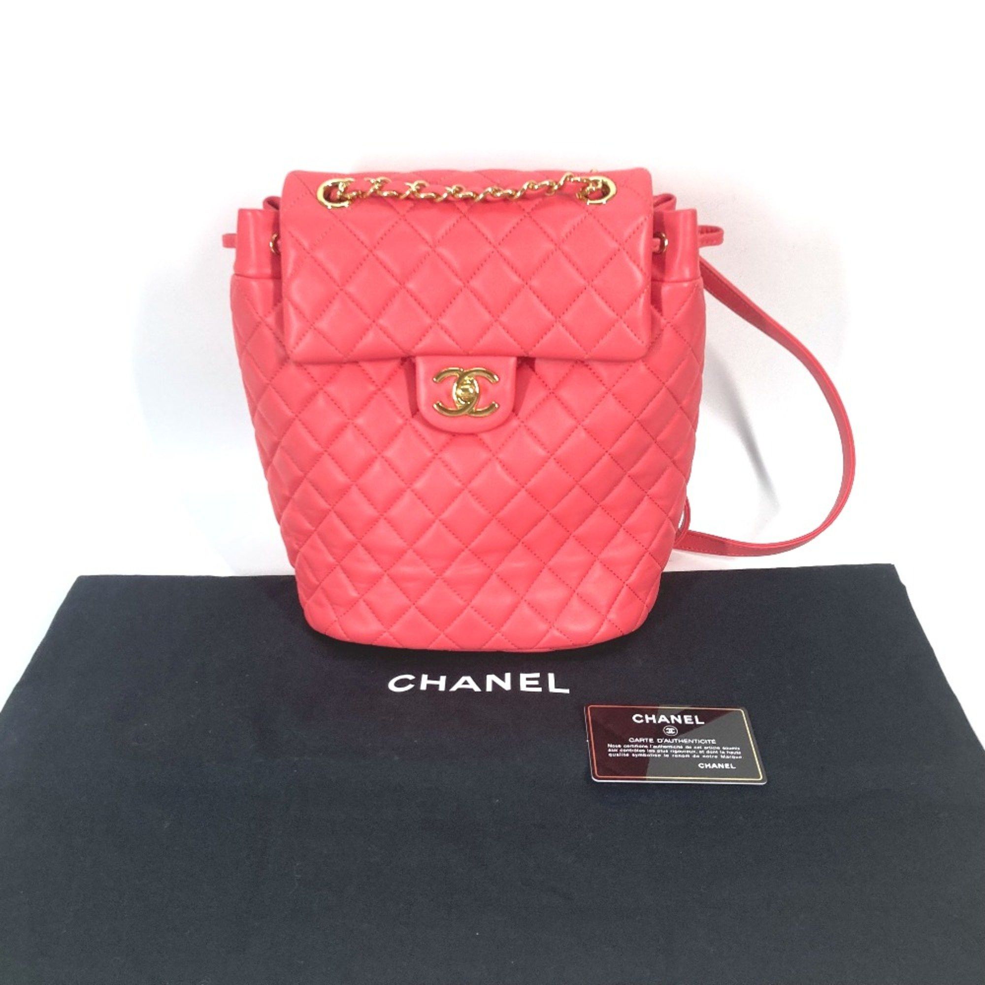 Chanel Chanel Bag Backpack Backpack pink GoldHardware Size ONE SIZE - 17 Thumbnail