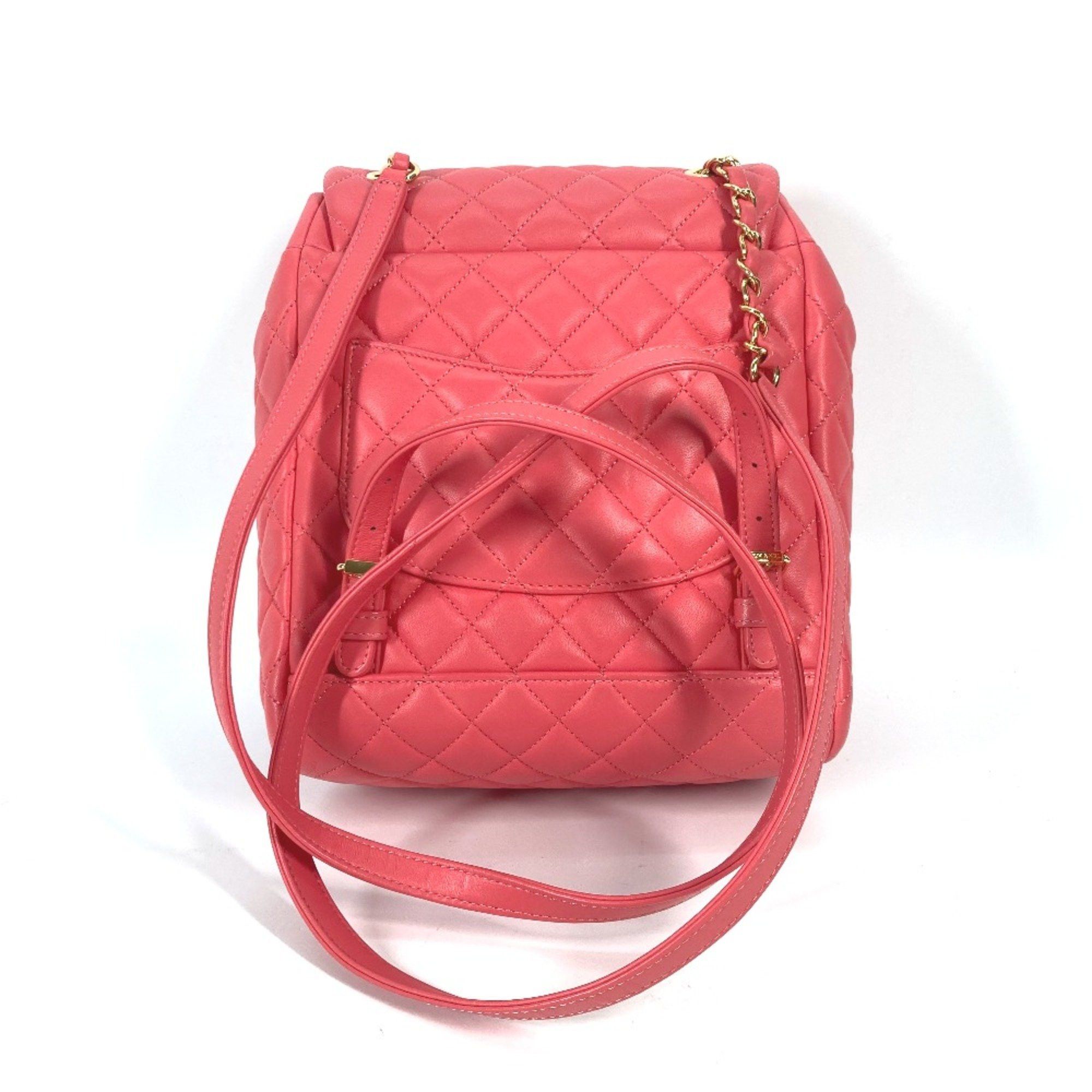Chanel Chanel Bag Backpack Backpack pink GoldHardware Size ONE SIZE - 2 Thumbnail