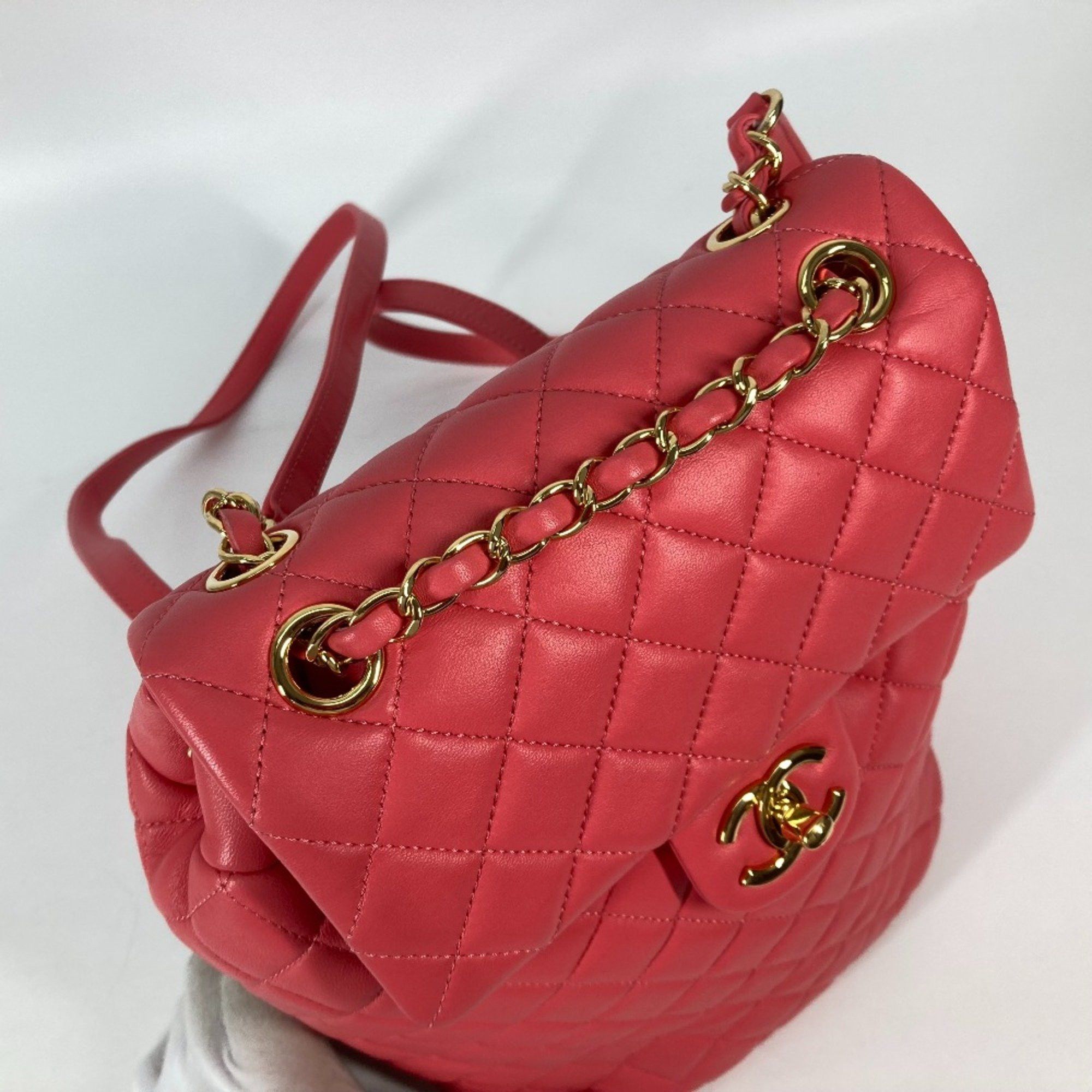 Chanel Chanel Bag Backpack Backpack pink GoldHardware Size ONE SIZE - 10 Thumbnail