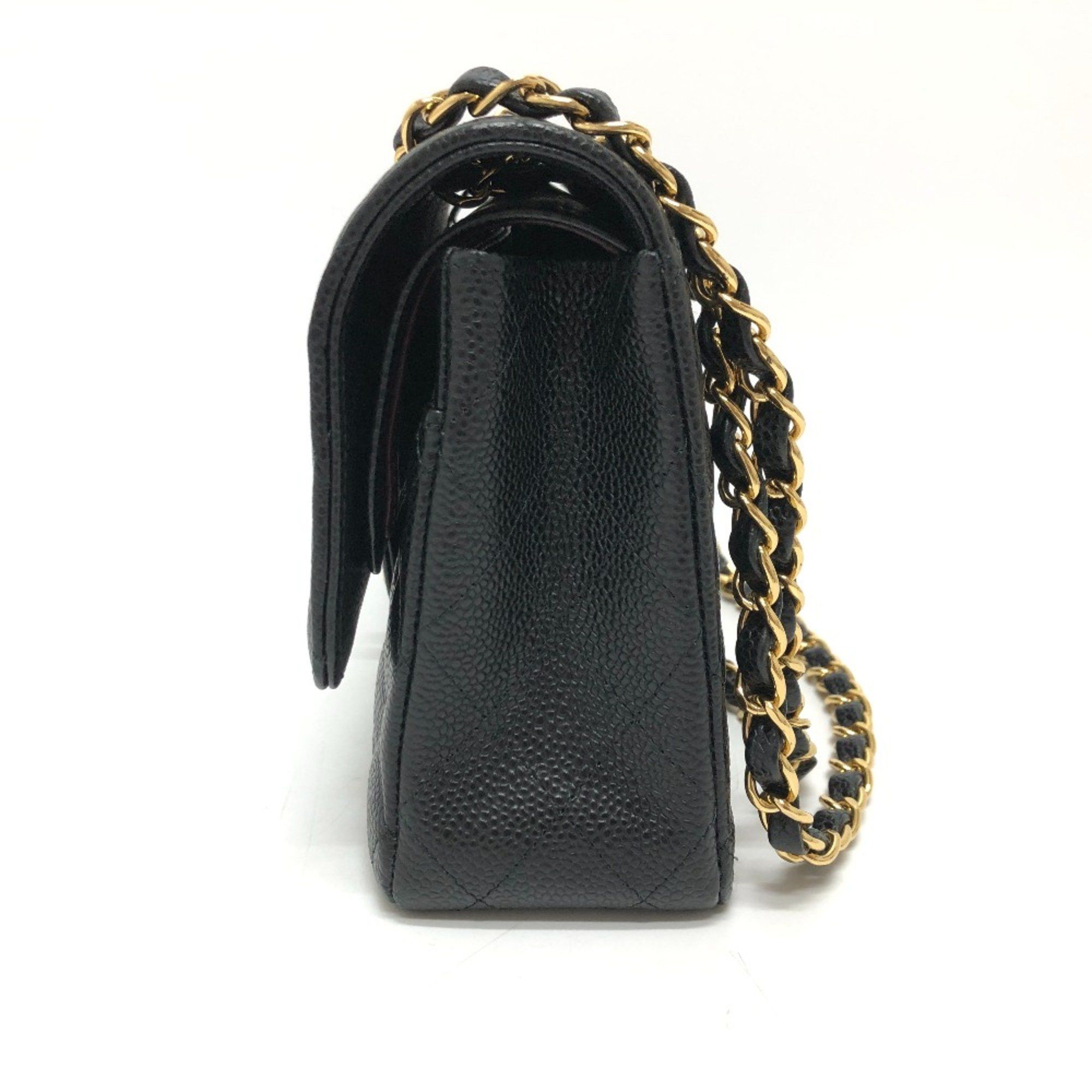 Chanel Chanel A01112 CC Mark Double Chain Shoulder Crossbody Shoulder Bag GHardware Black GoldHardware Size ONE SIZE - 3 Thumbnail