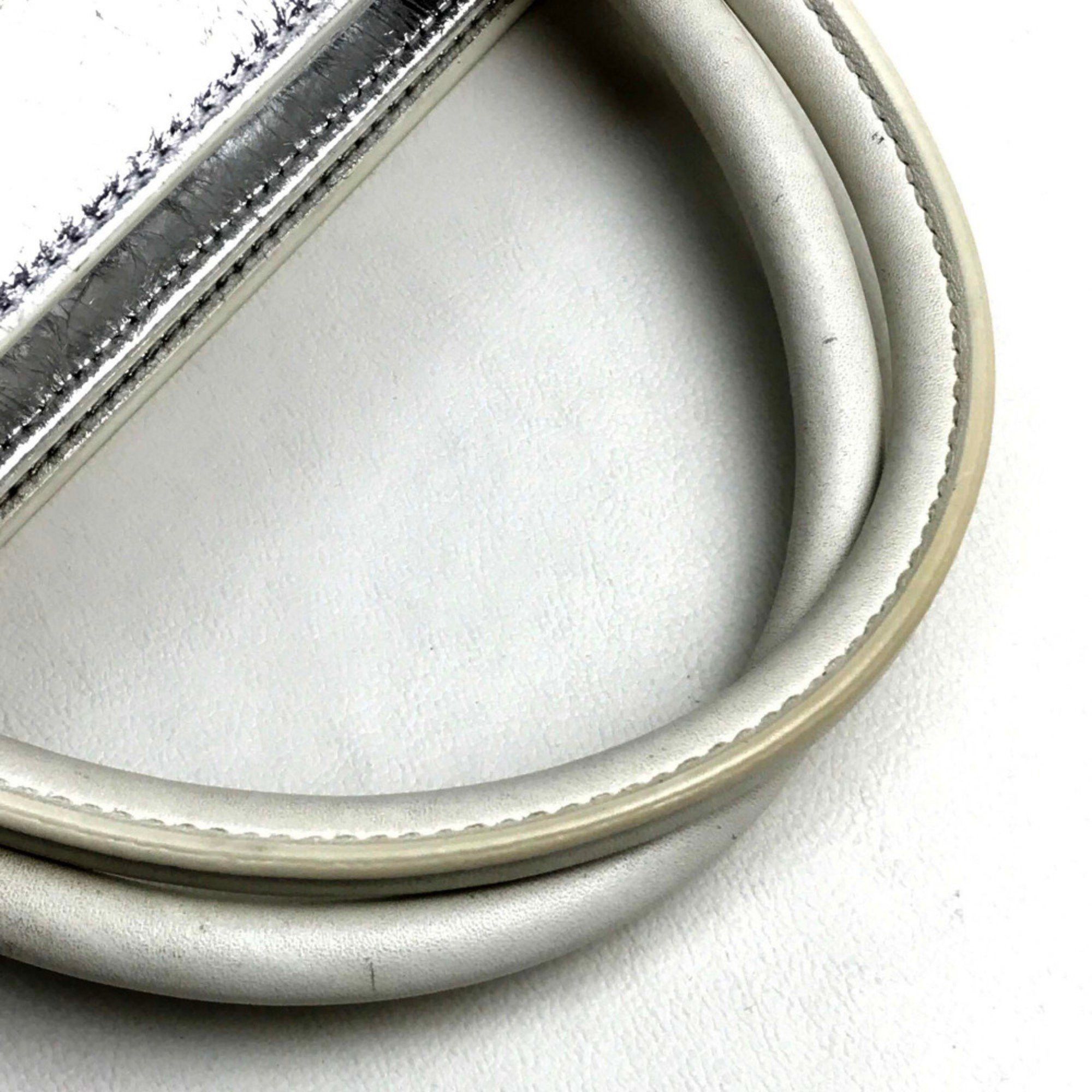 Dior Christian CHRISTIAN DIOR Bag 2WAY Hand Bag Metallic Silver Size ONE SIZE - 12 Thumbnail