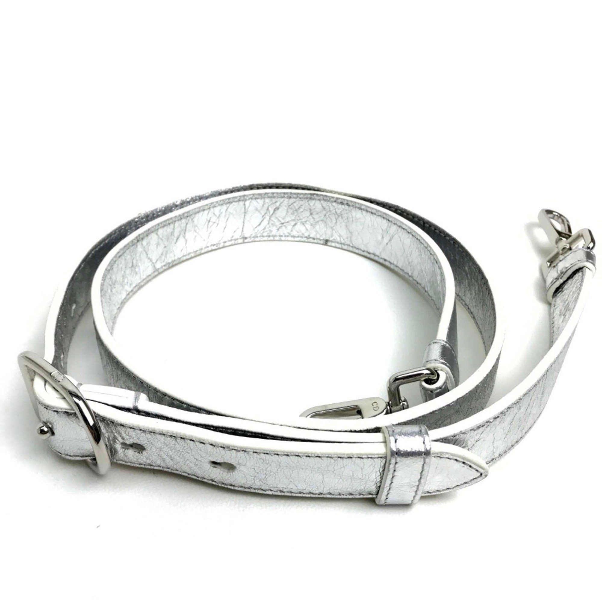 Dior Christian CHRISTIAN DIOR Bag 2WAY Hand Bag Metallic Silver Size ONE SIZE - 13 Thumbnail