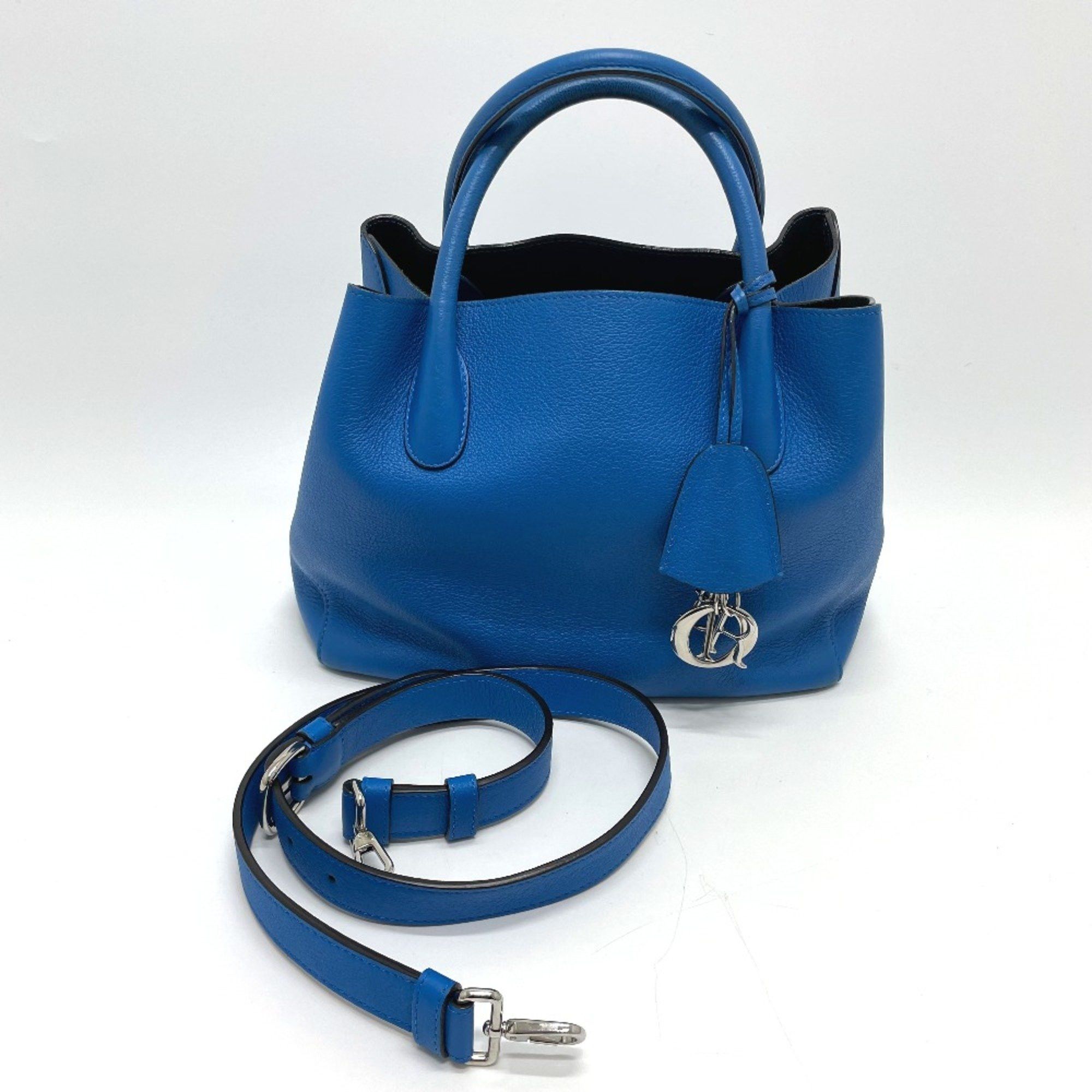 Dior CHRISTIAN DIOR Handbag Crossbody 2WAY Shoulder Bag Tote Bag blue Size ONE SIZE - 17 Thumbnail