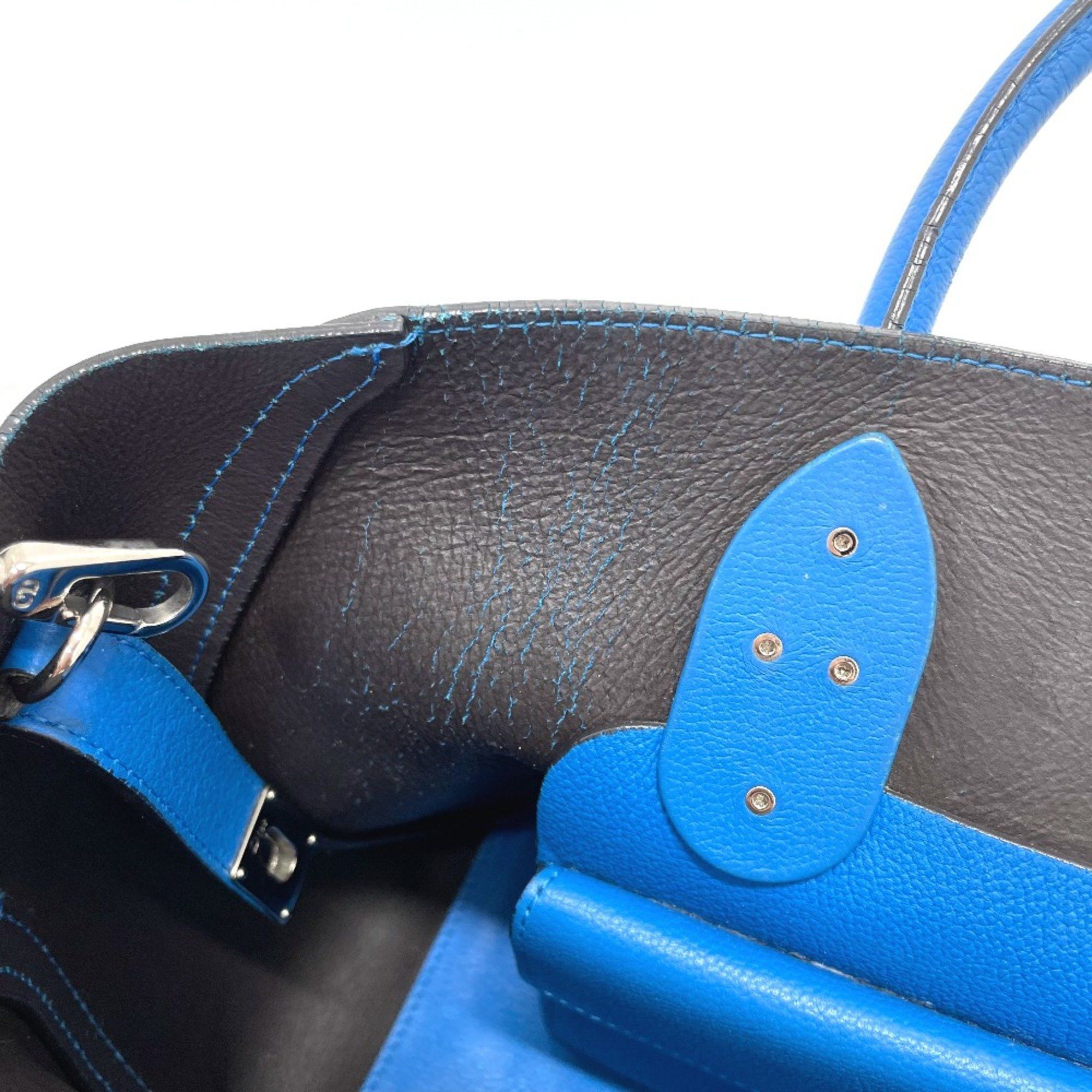 Dior CHRISTIAN DIOR Handbag Crossbody 2WAY Shoulder Bag Tote Bag blue Size ONE SIZE - 10 Thumbnail