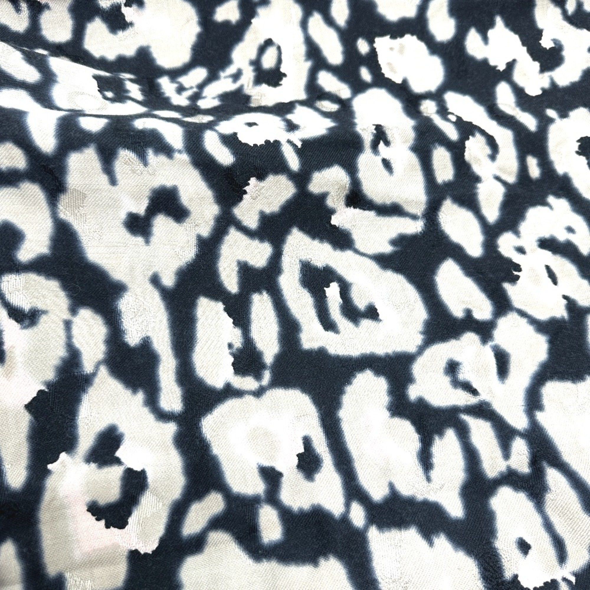 Dior CHRISTIAN DIOR 14SOD141 Leopard Scarf Beige Size ONE SIZE - 11 Thumbnail