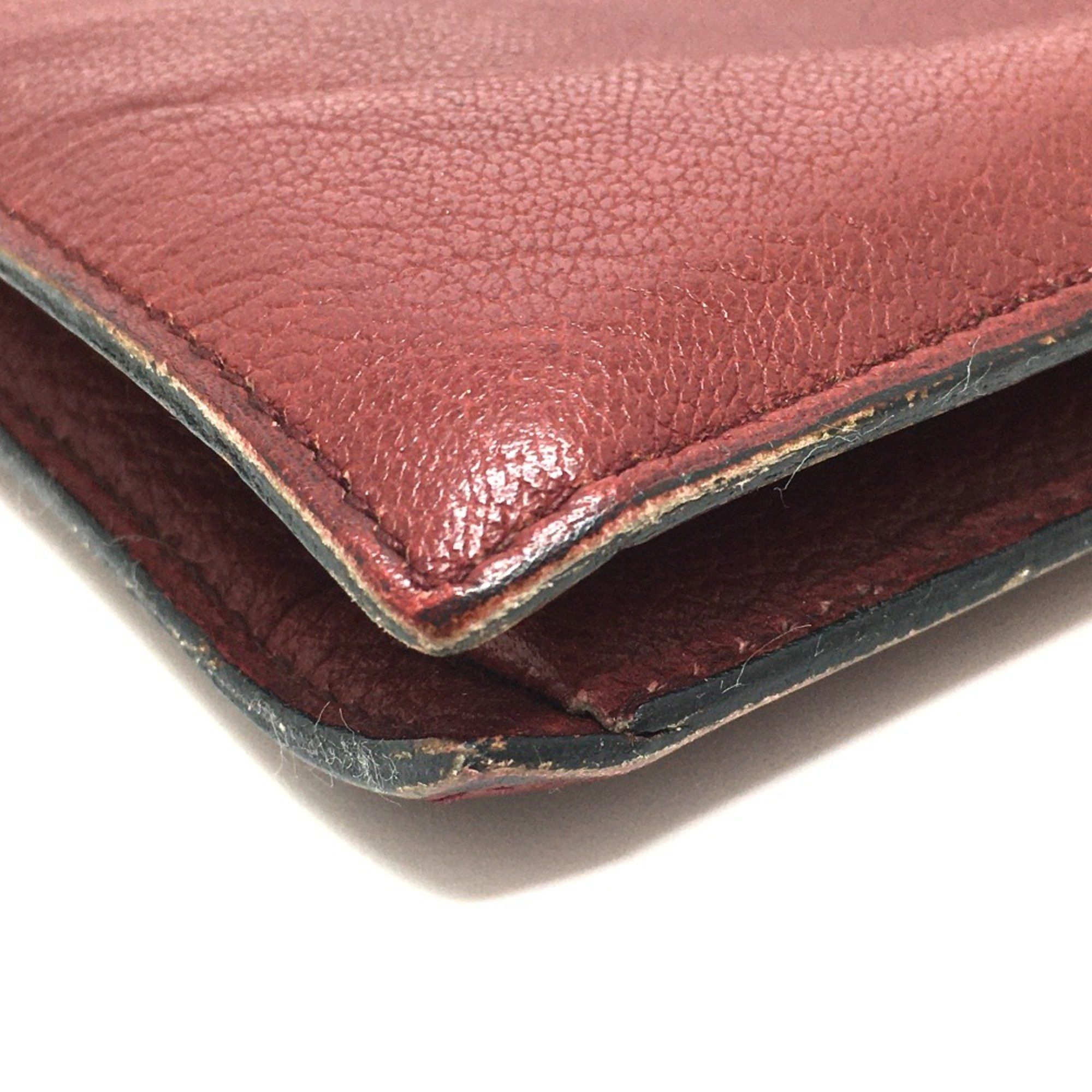 Dior Christian CHRISTIAN DIOR CDHardware bag shawl Shoulder Bag Red GoldHardware Size ONE SIZE - 5 Thumbnail