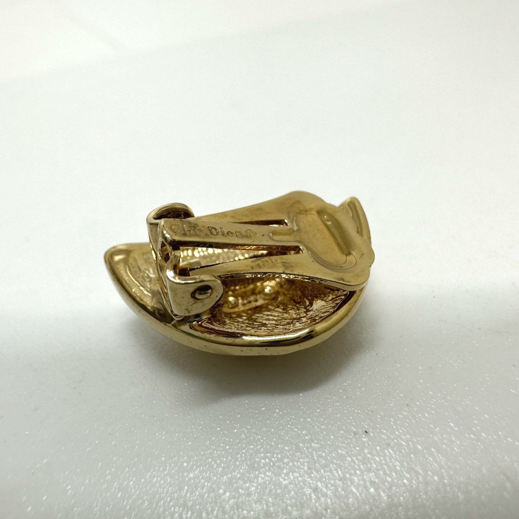 Dior CHRISTIAN DIOR Earrings Gold Size ONE SIZE - 8 Thumbnail