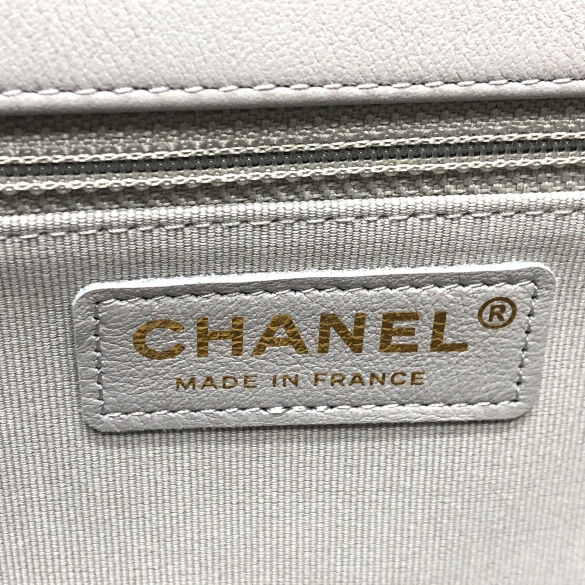 Chanel Chanel 2WAY Crossbody Shoulder Shoulder Bag gray GoldHardware Size ONE SIZE - 13 Thumbnail