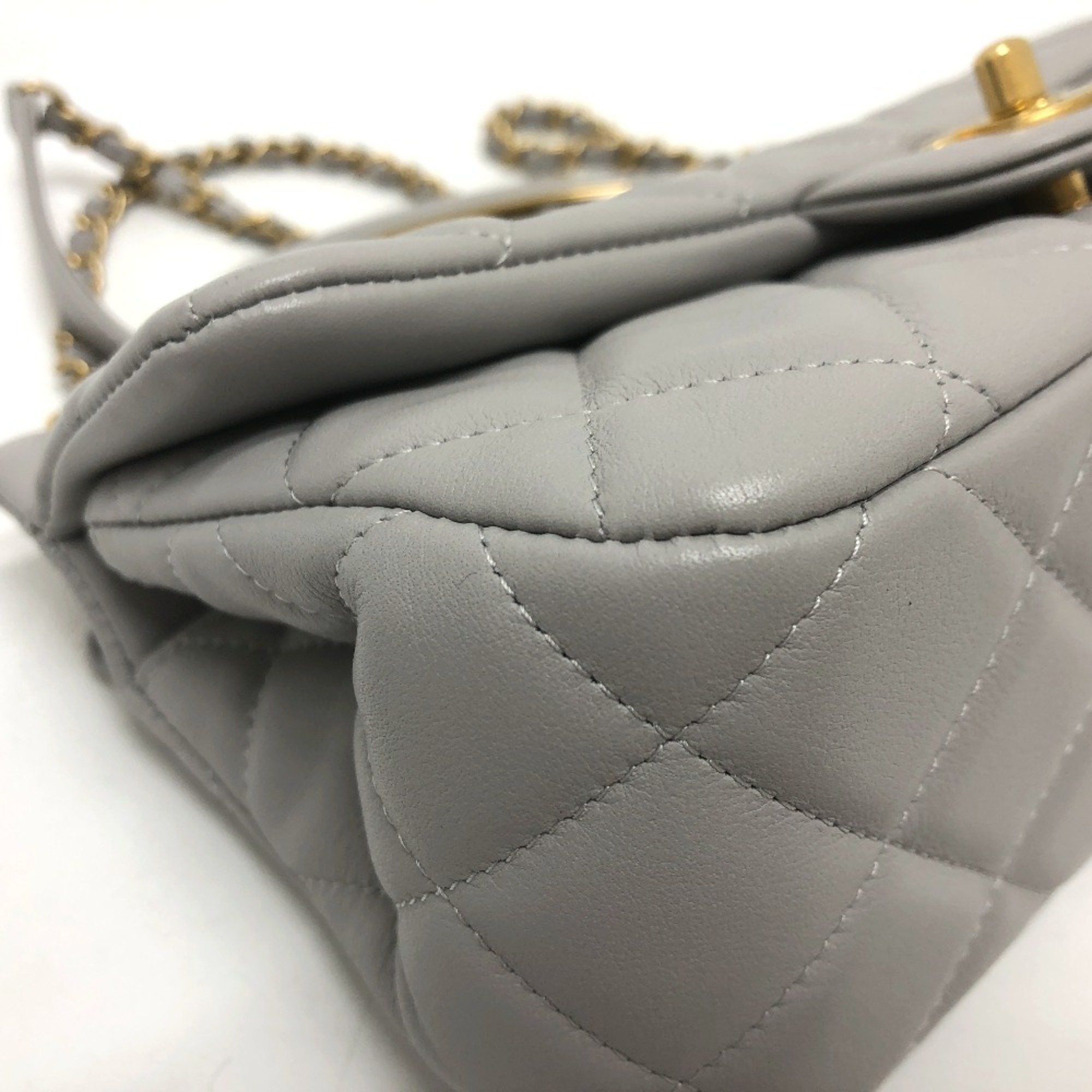 Chanel Chanel 2WAY Crossbody Shoulder Shoulder Bag gray GoldHardware Size ONE SIZE - 5 Thumbnail