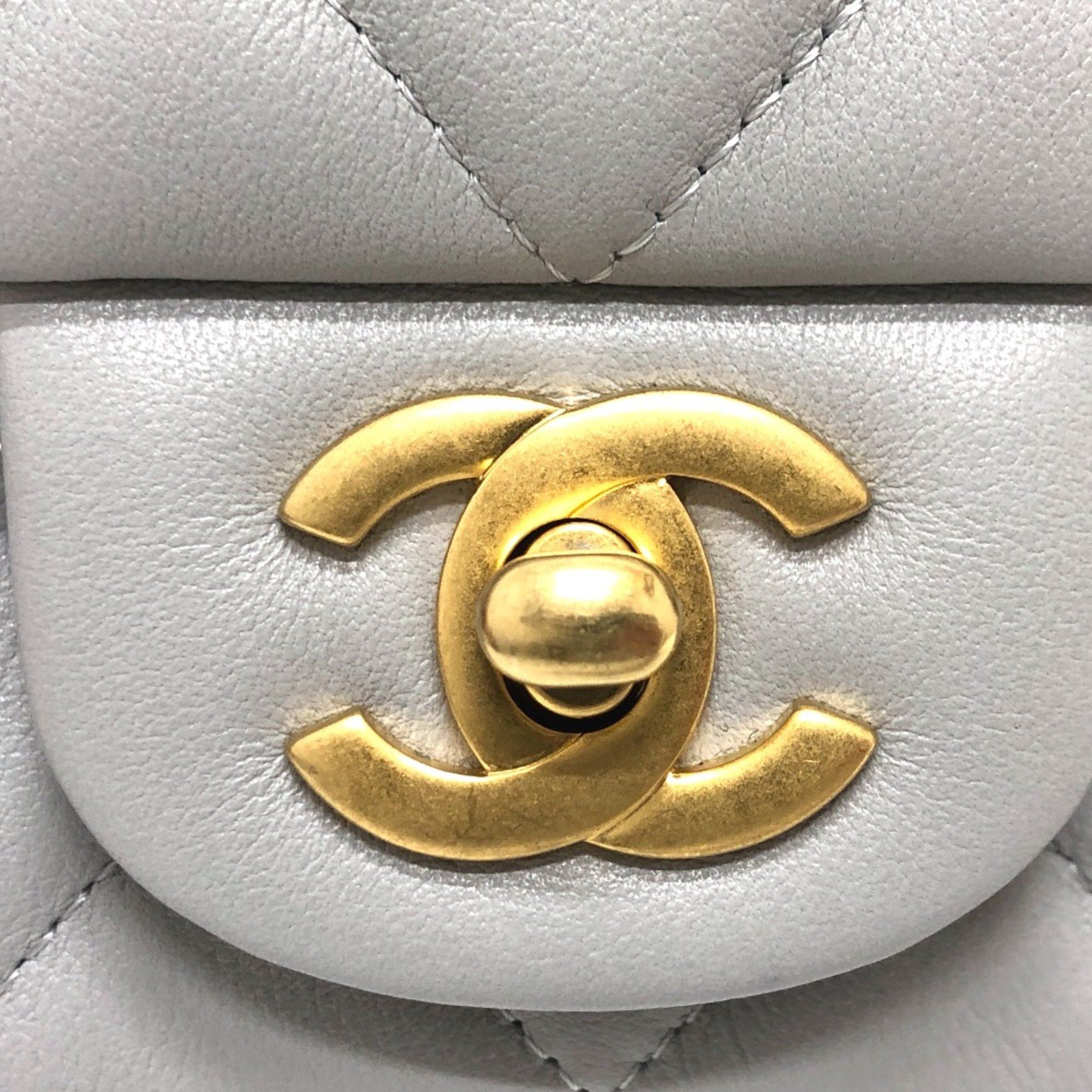 Chanel Chanel 2WAY Crossbody Shoulder Shoulder Bag gray GoldHardware Size ONE SIZE - 8 Thumbnail