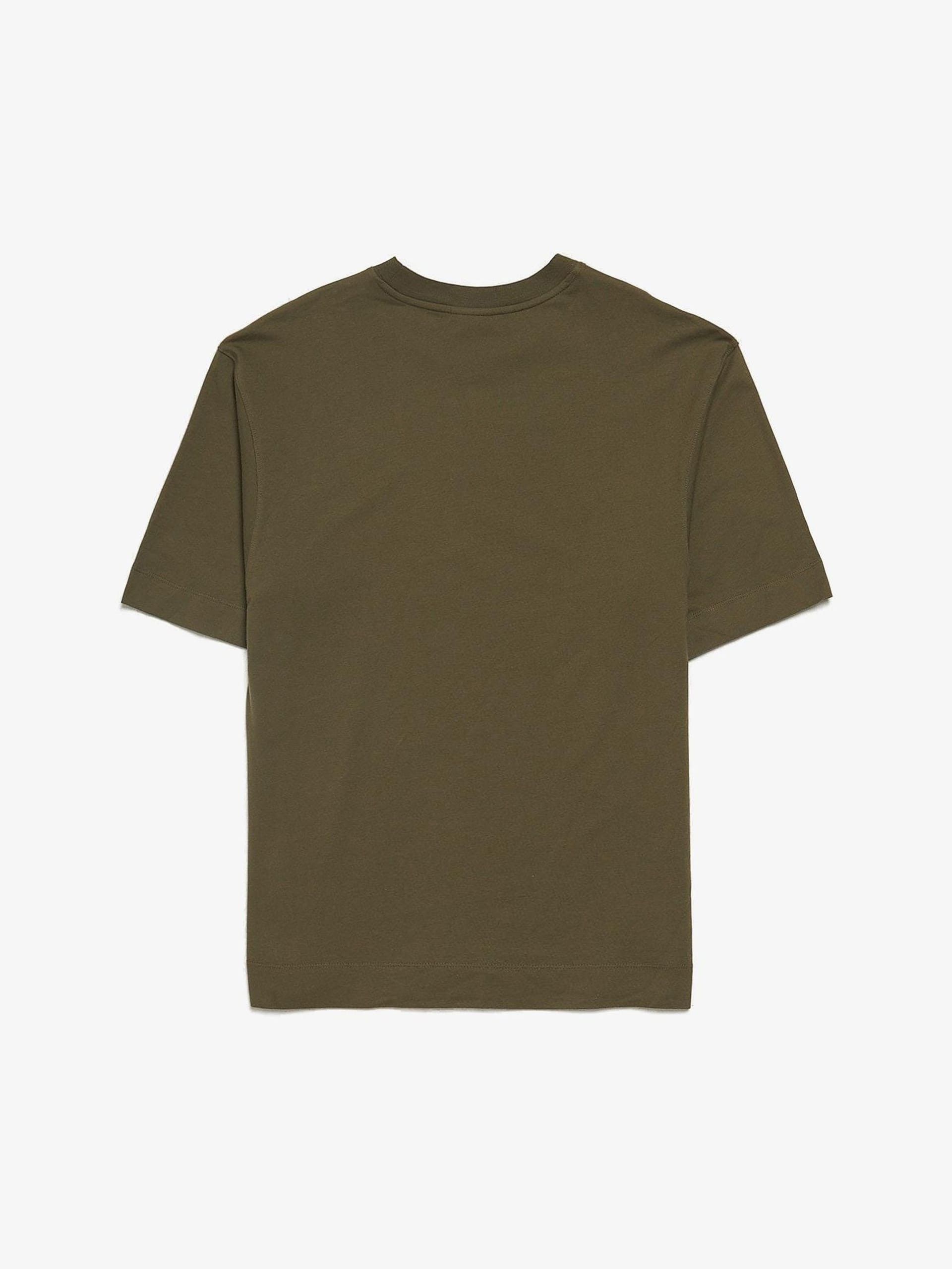 Dries Van Noten Olive Oversized T-Shirt Size US M / EU 48-50 / 2 - 2 Thumbnail