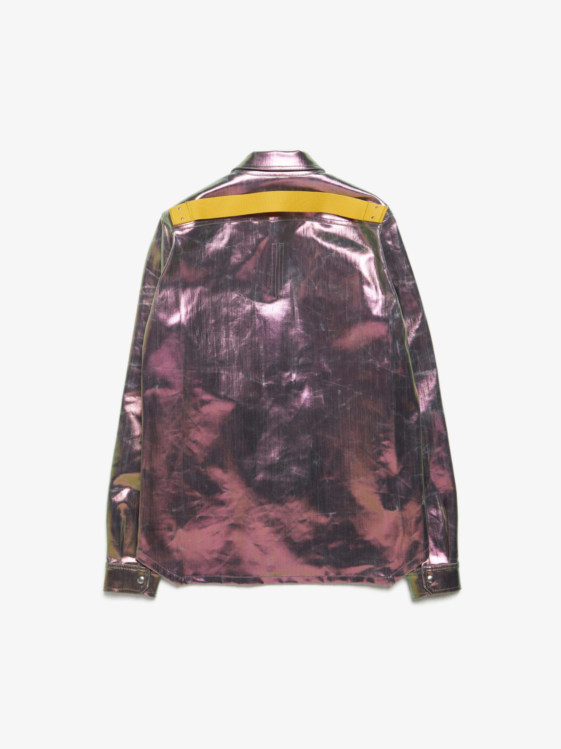 Rick Owens Iris and Lemon Cotton Blend Overshirt Size US M / EU 48-50 / 2 - 6 Thumbnail