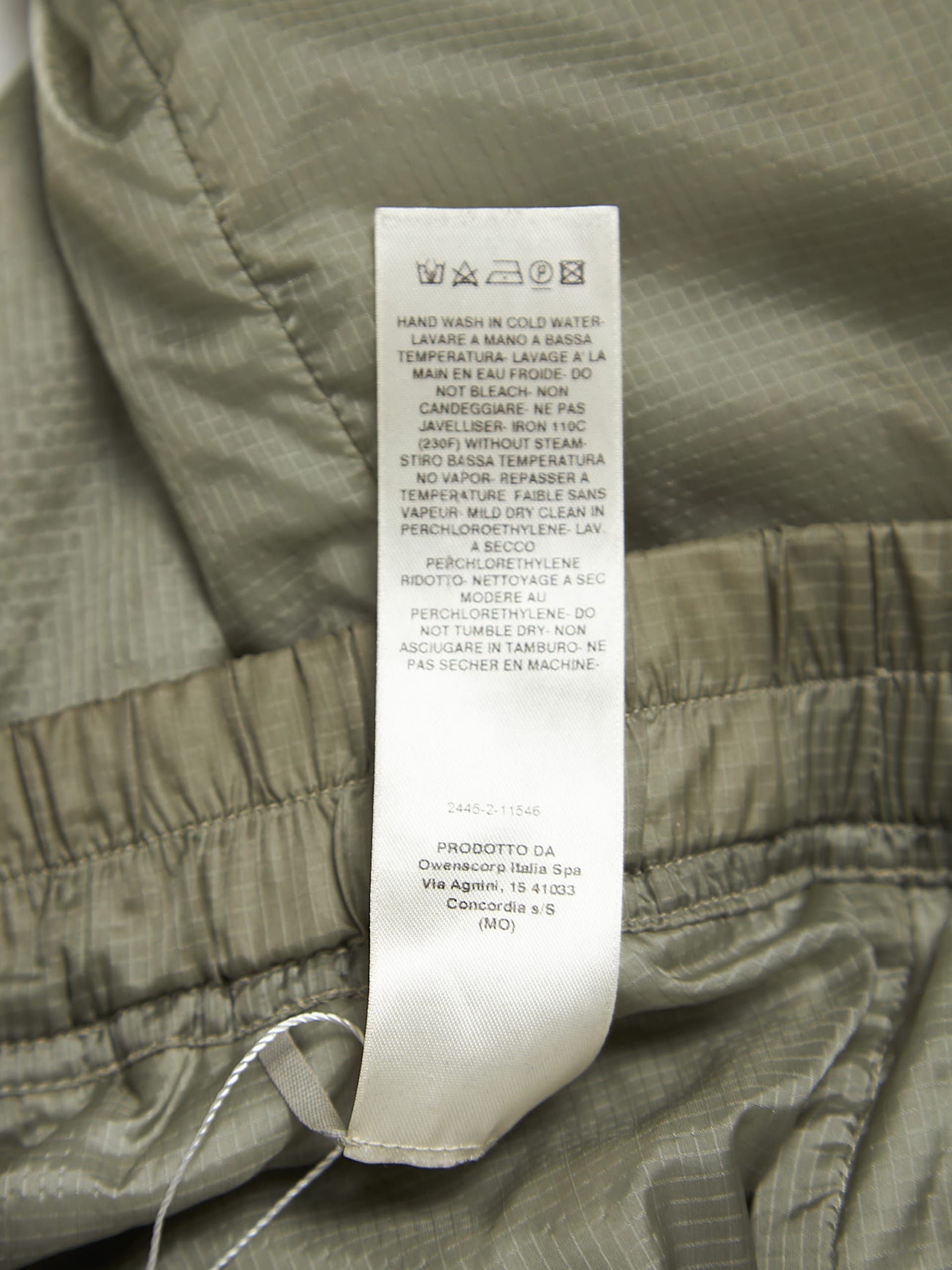 Rick Owens Drkshdw Gray Drawstring Ripstop Polyamide Pants Size US 33 - 6 Thumbnail