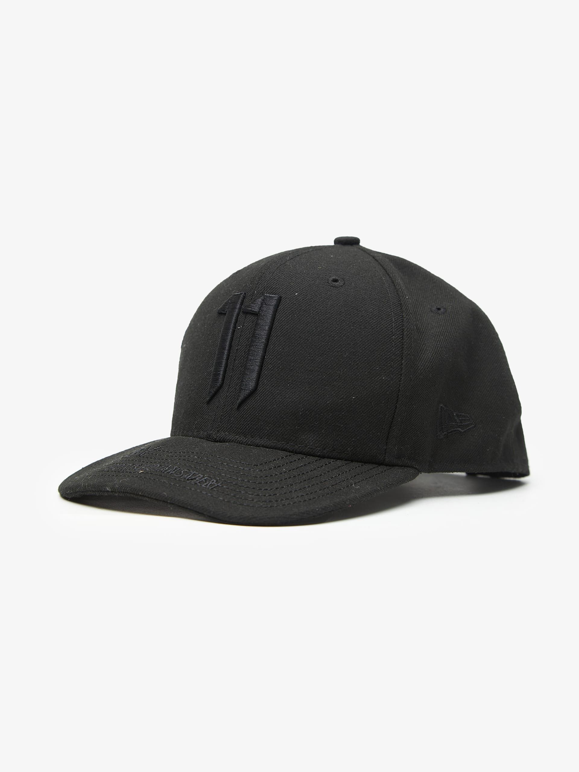 11 By Boris Bidjan Saberi Black Logo Embossed Polyester Cap Size ONE SIZE - 2 Thumbnail