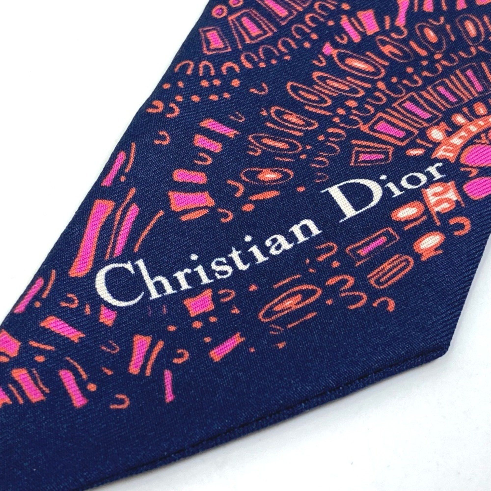 Dior CHRISTIAN DIOR BandeauScarf Scarf Navy pink Size ONE SIZE - 2 Thumbnail